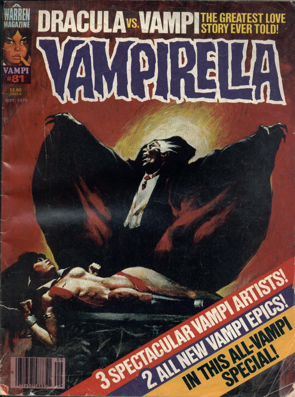 Read online Vampirella (1969) comic -  Issue #81 - 1