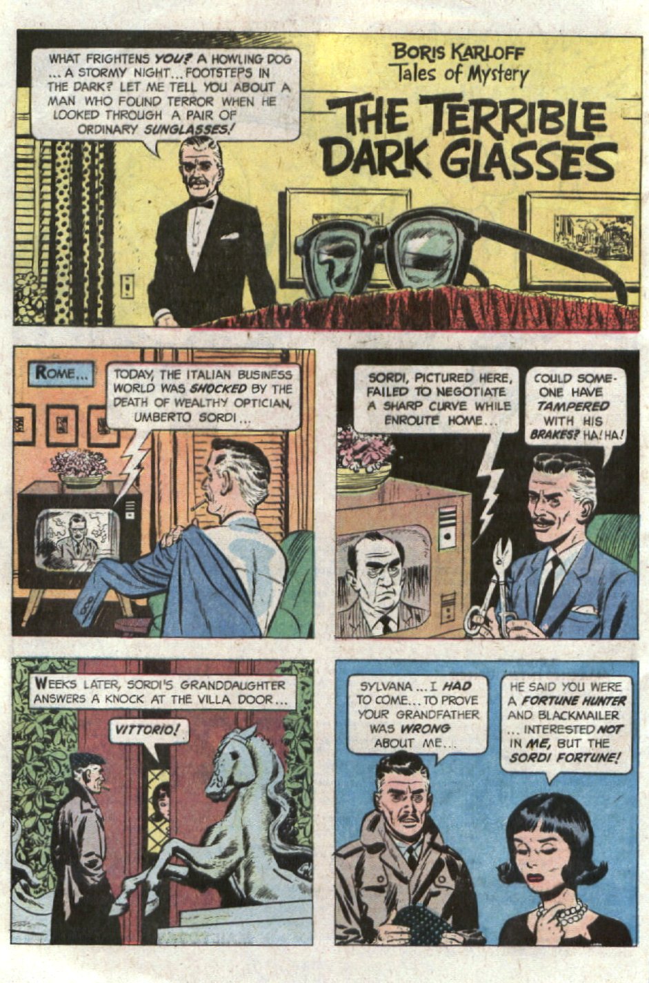 Read online Boris Karloff Tales of Mystery comic -  Issue #83 - 36