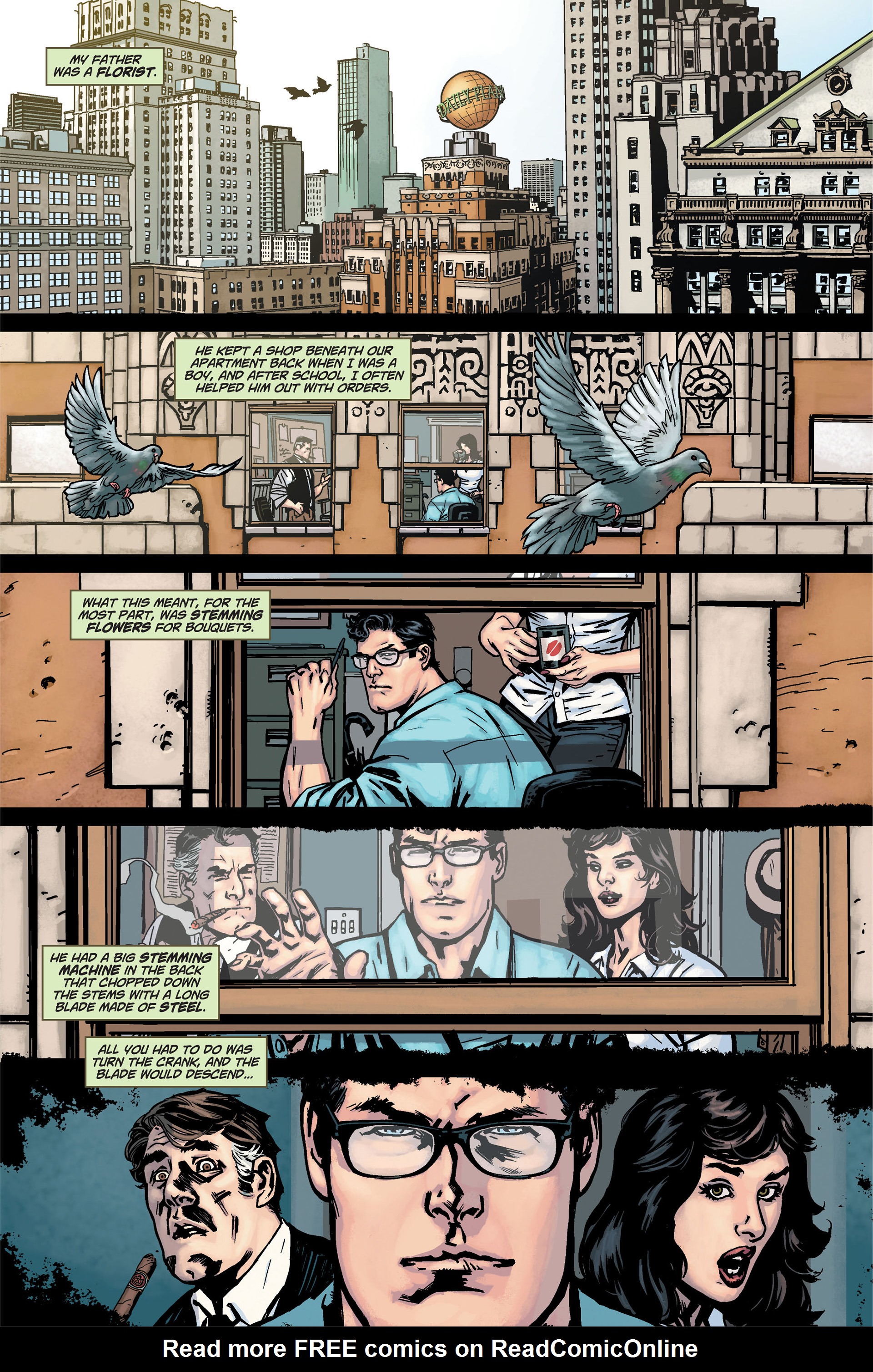 Read online Swamp Thing (2011) comic -  Issue #1 - 3