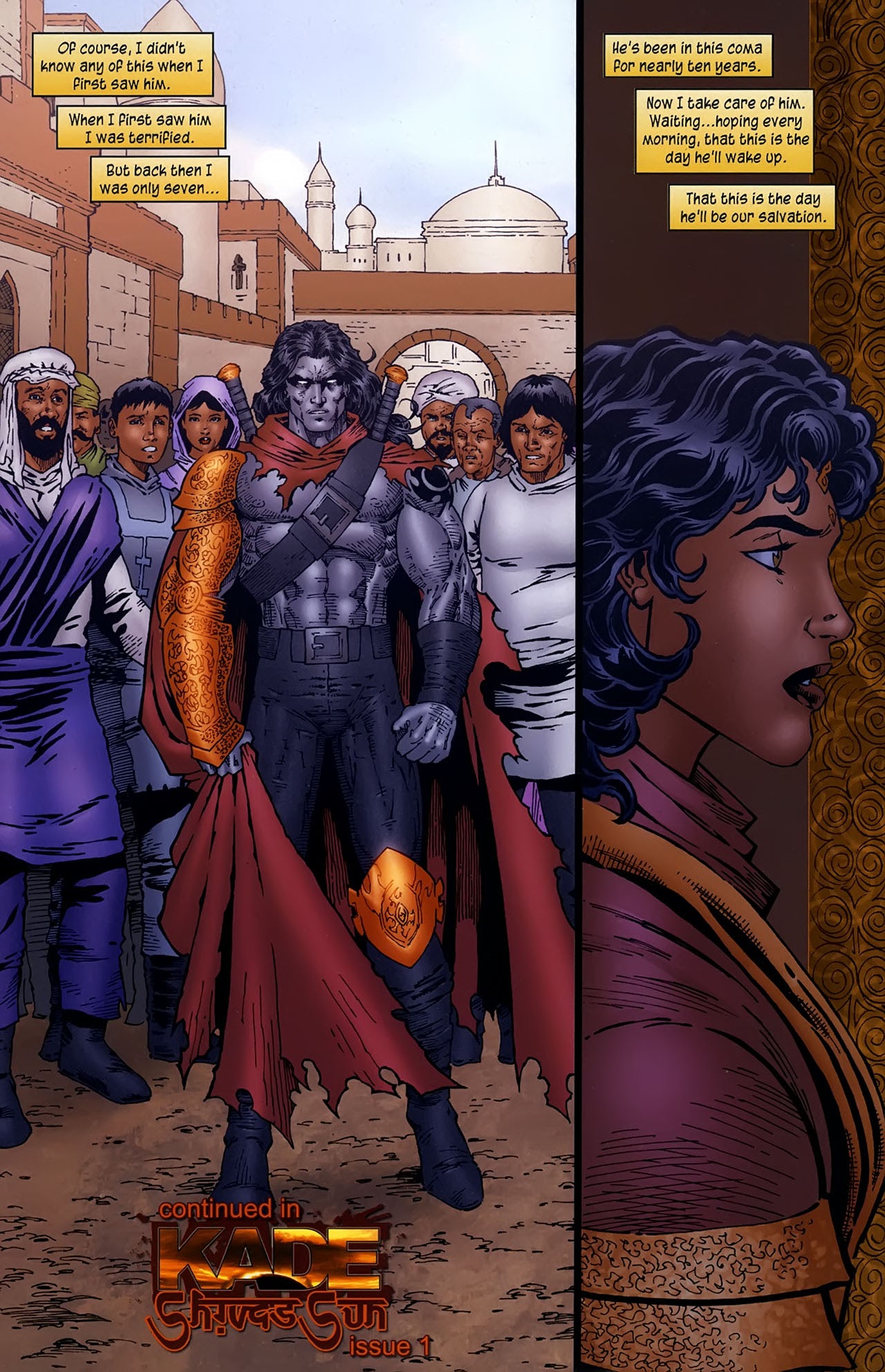 Read online Kade: Shiva's Sun comic -  Issue #0 - 14