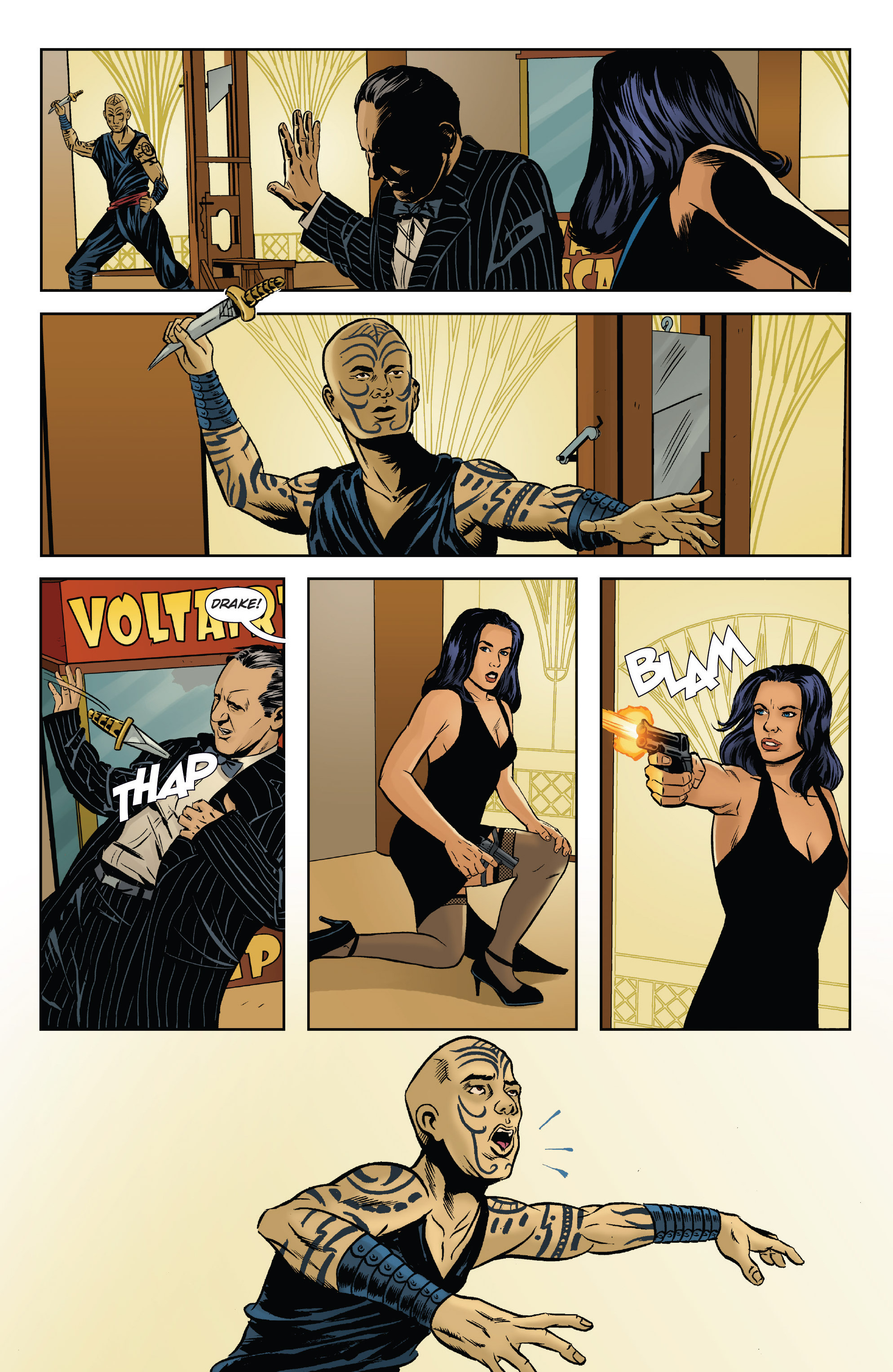 Read online Athena Voltaire and the Volcano Goddess comic -  Issue #2 - 7