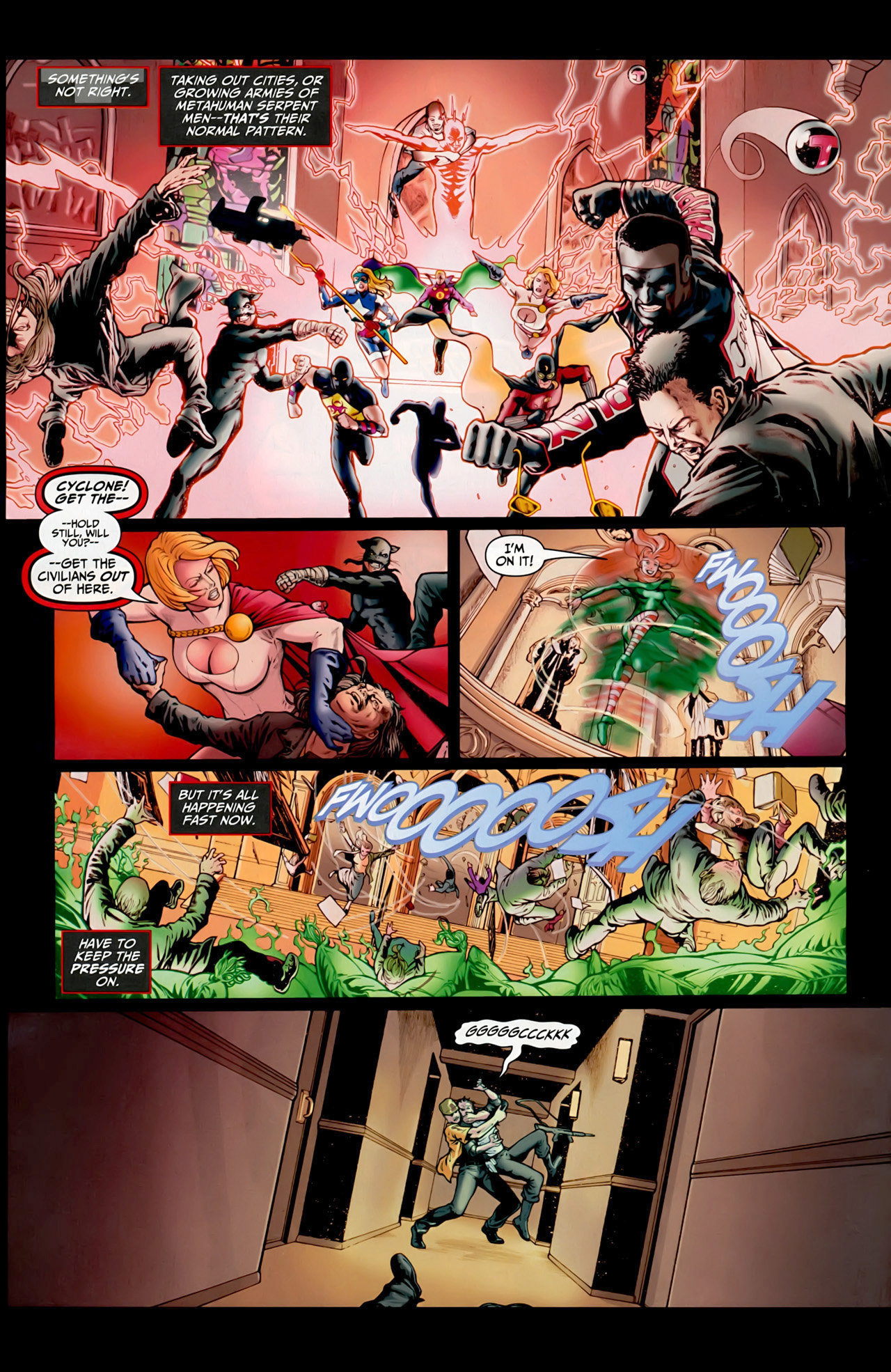 Read online JSA vs. Kobra comic -  Issue #1 - 20