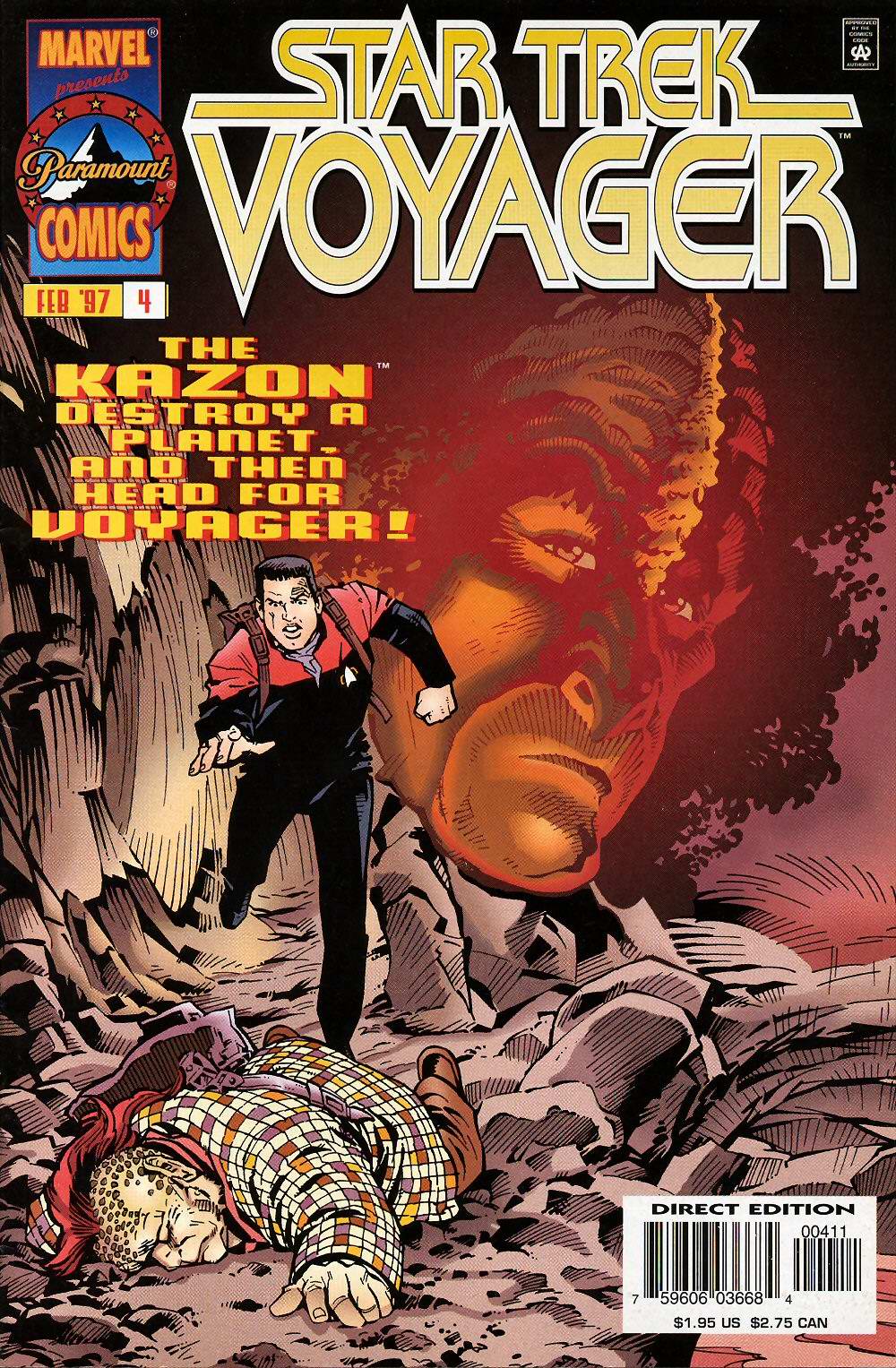 Read online Star Trek: Voyager comic -  Issue #4 - 1