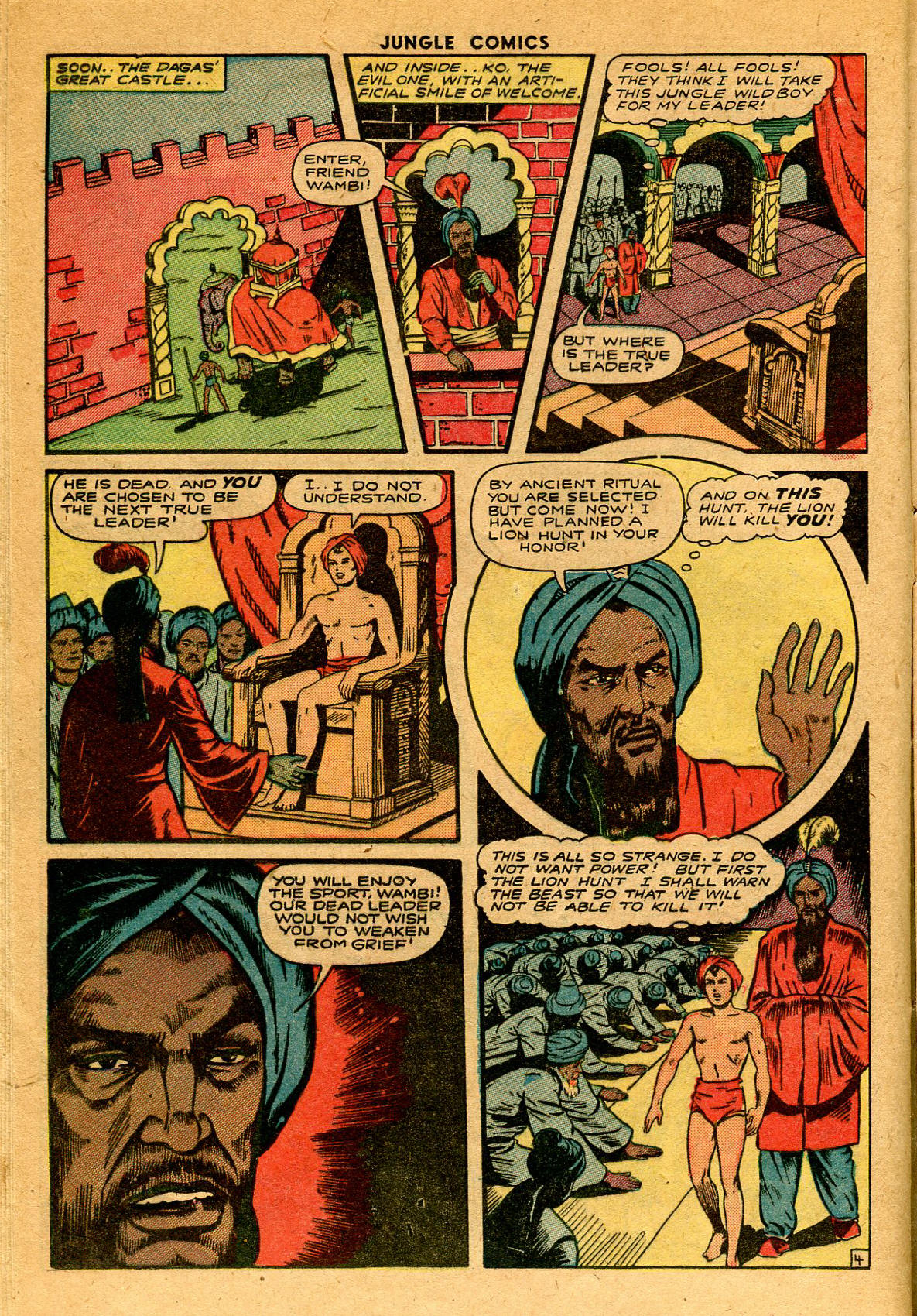 Read online Jungle Comics comic -  Issue #63 - 19