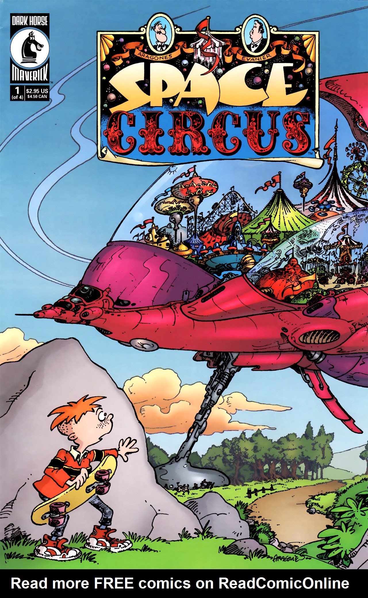 Read online Space Circus comic -  Issue #1 - 1