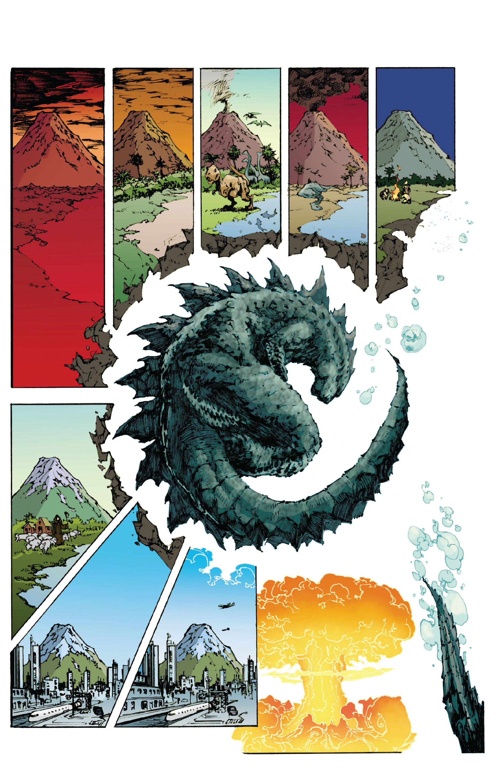 Read online Godzilla: Awakening comic -  Issue # Full - 35