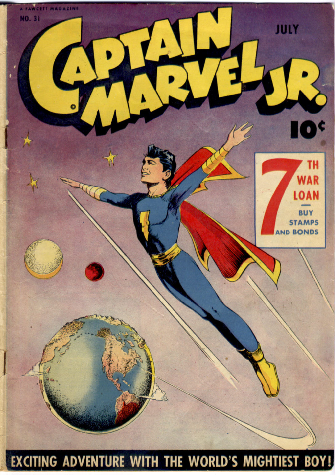 Read online Captain Marvel, Jr. comic -  Issue #31 - 1