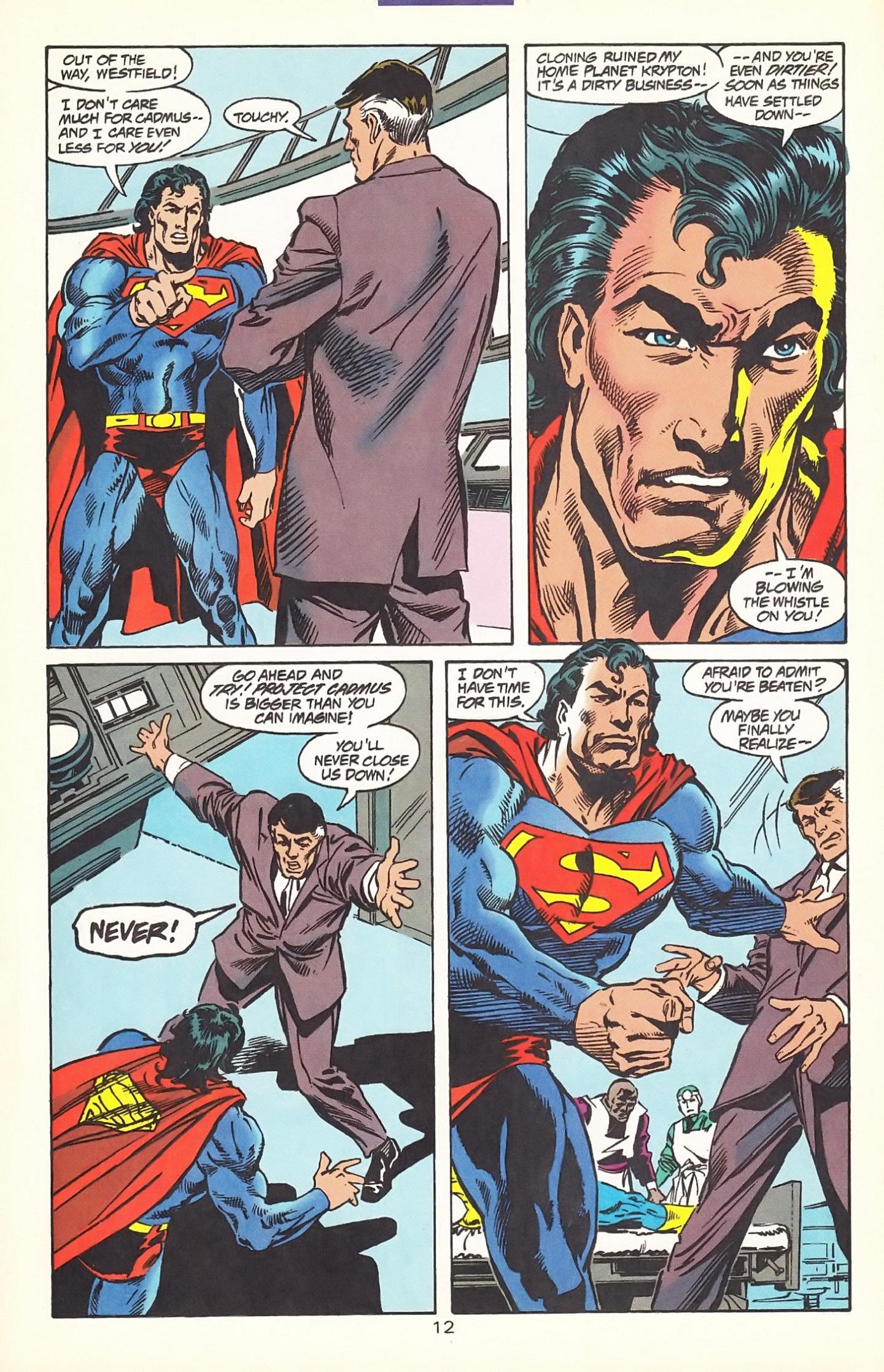 Read online Superman (1987) comic -  Issue #90 - 17