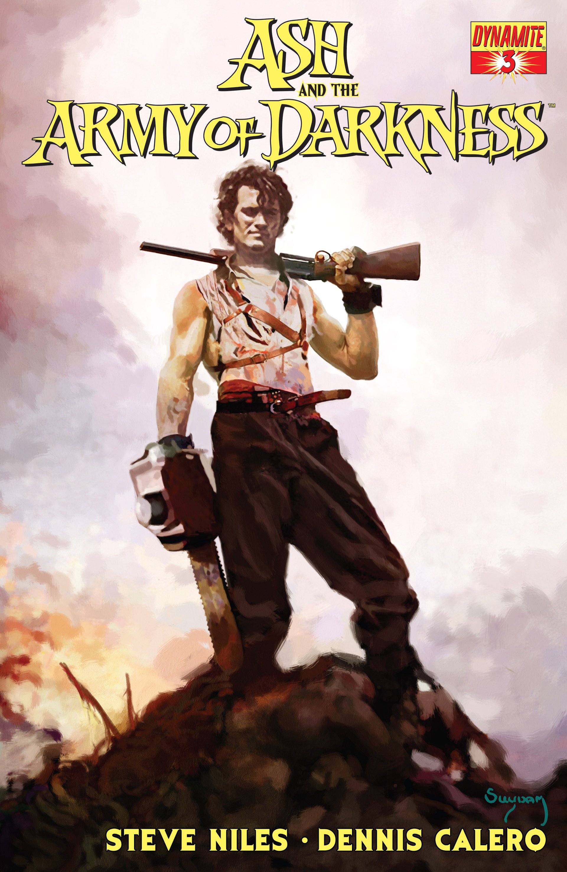 Read online Ash and the Army of Darkness comic -  Issue #3 - 1