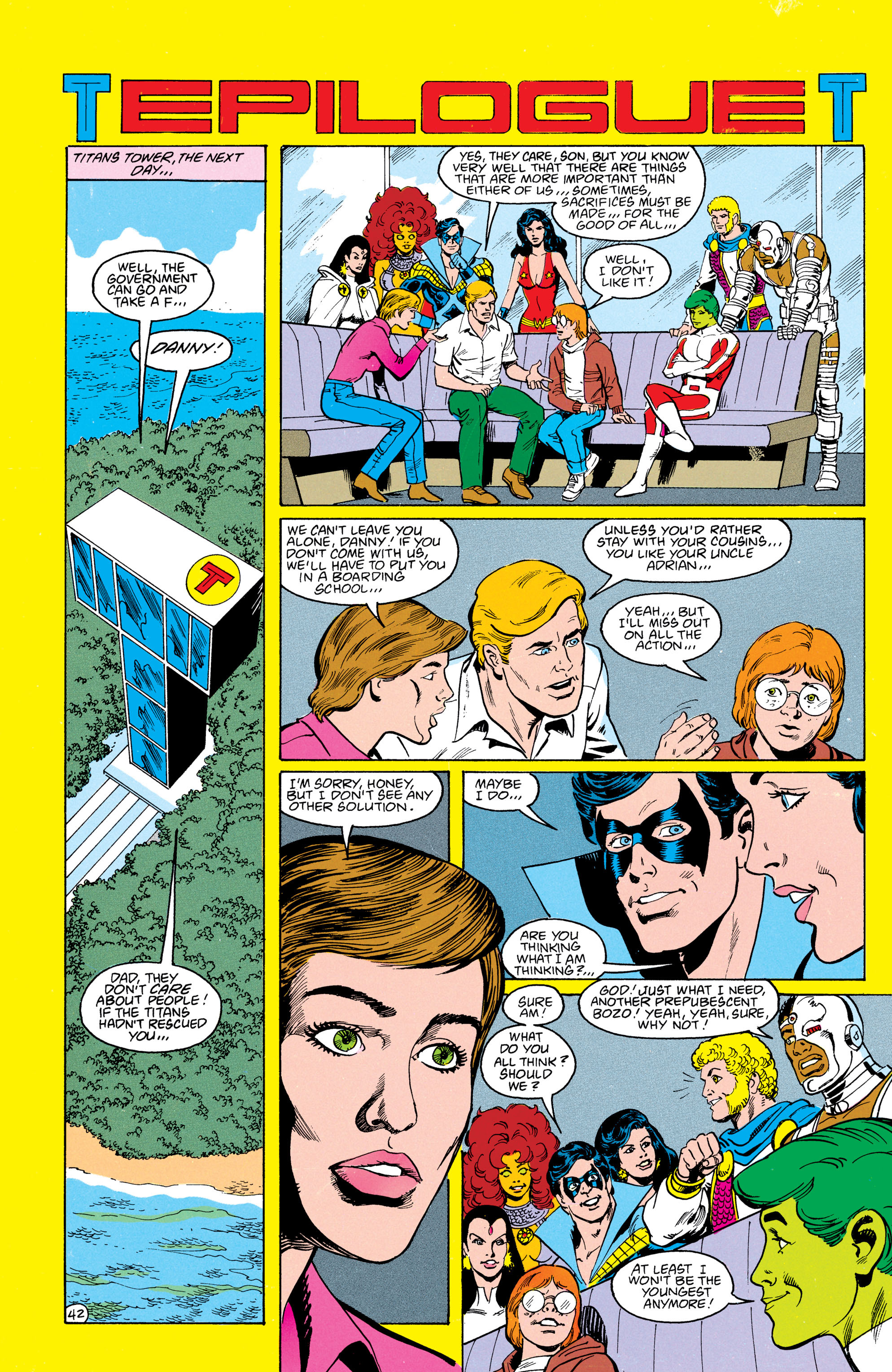 Read online The New Teen Titans (1984) comic -  Issue # _Annual 3 - 43