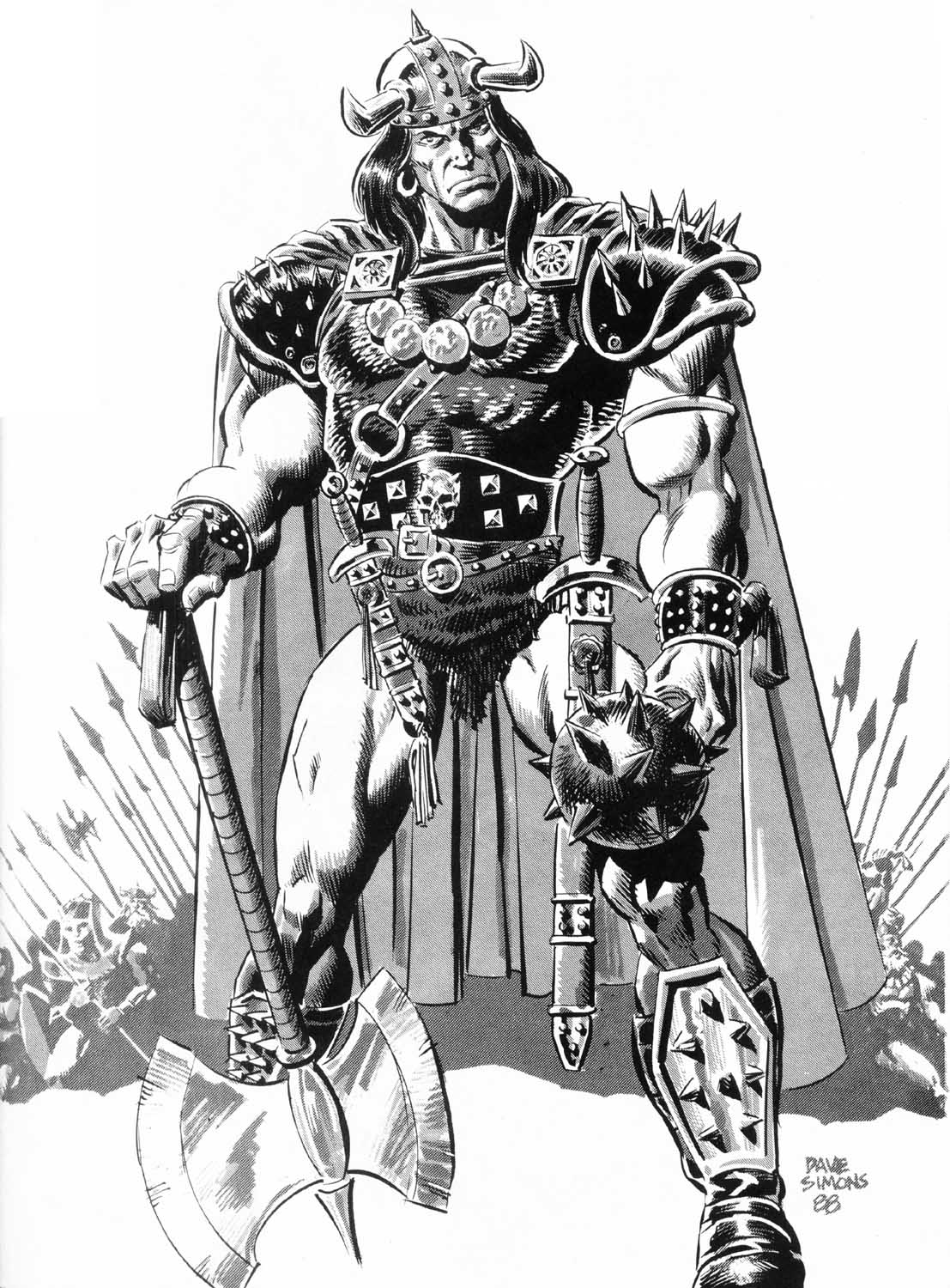 Read online The Savage Sword Of Conan comic -  Issue #156 - 54