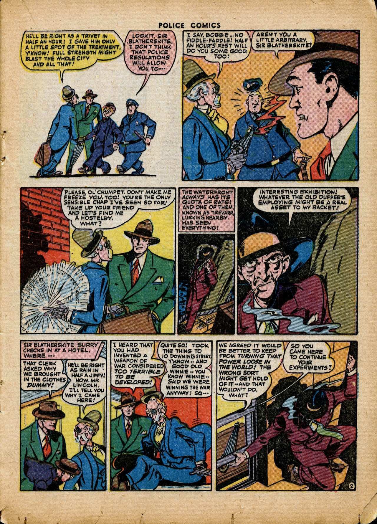 Read online Police Comics comic -  Issue #41 - 25