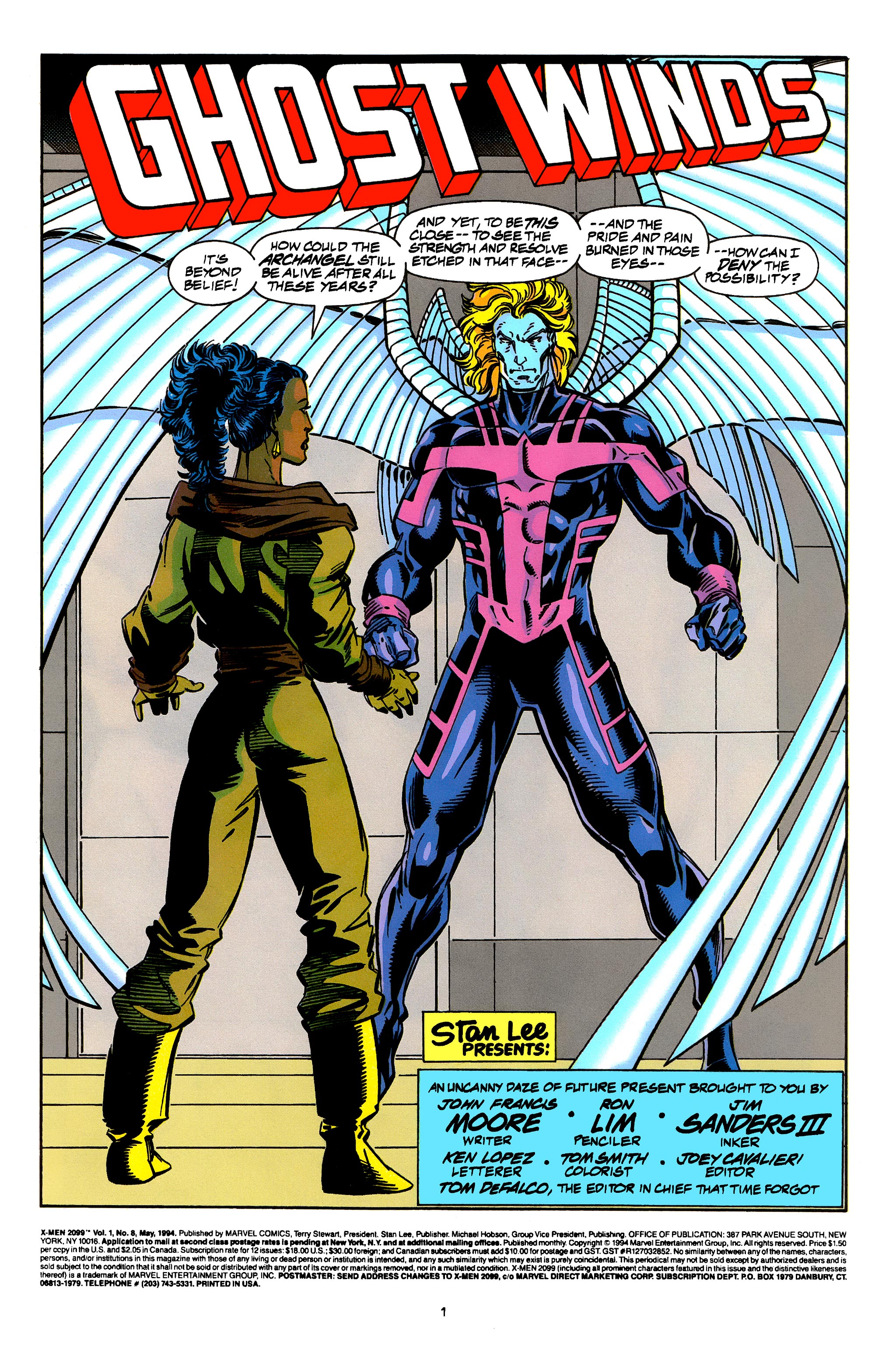Read online X-Men 2099 comic -  Issue #8 - 2