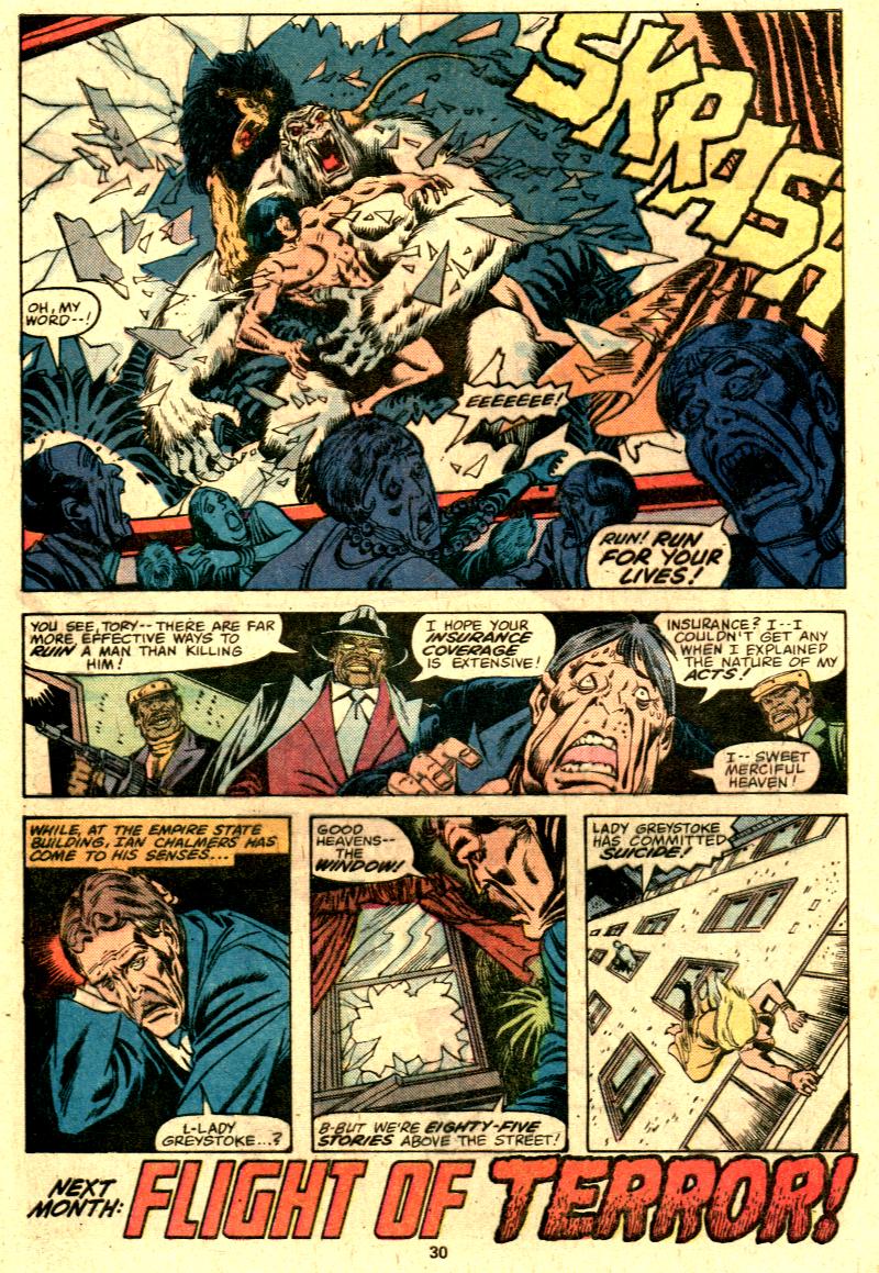 Read online Tarzan (1977) comic -  Issue #27 - 18
