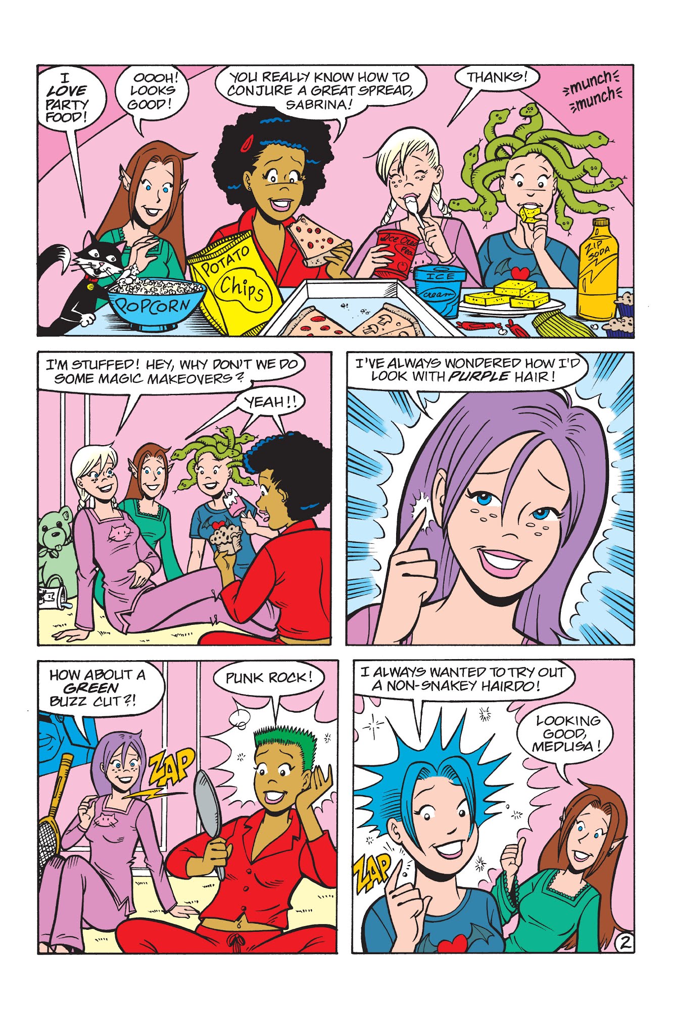 Read online Sabrina the Teenage Witch (2000) comic -  Issue #54 - 3