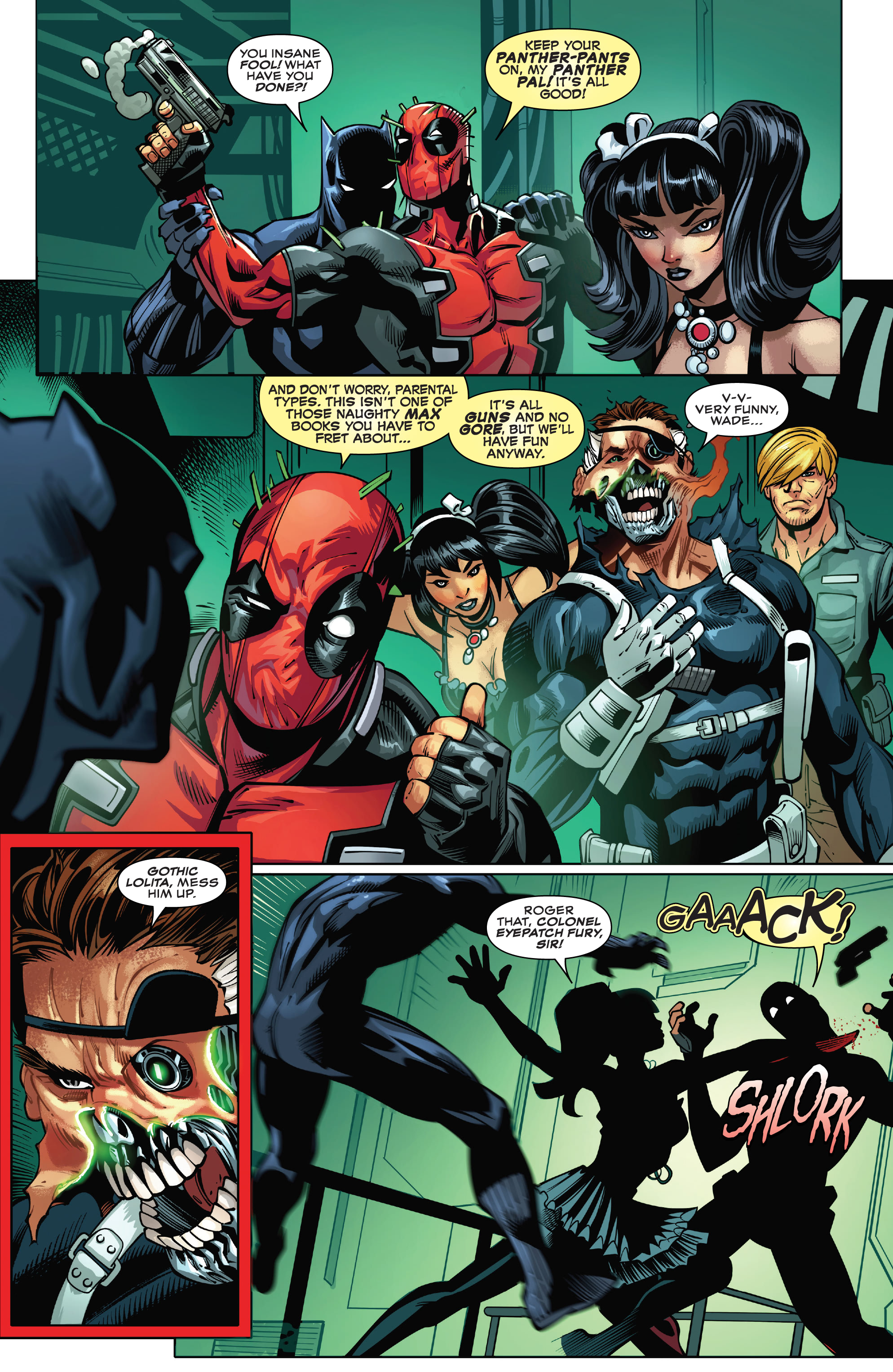 Read online Black Panther and the Agents of Wakanda comic -  Issue #6 - 8
