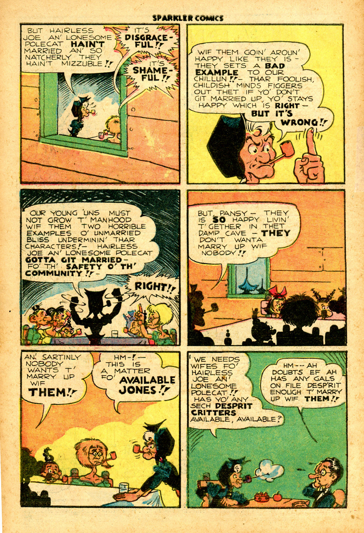 Read online Sparkler Comics comic -  Issue #62 - 4