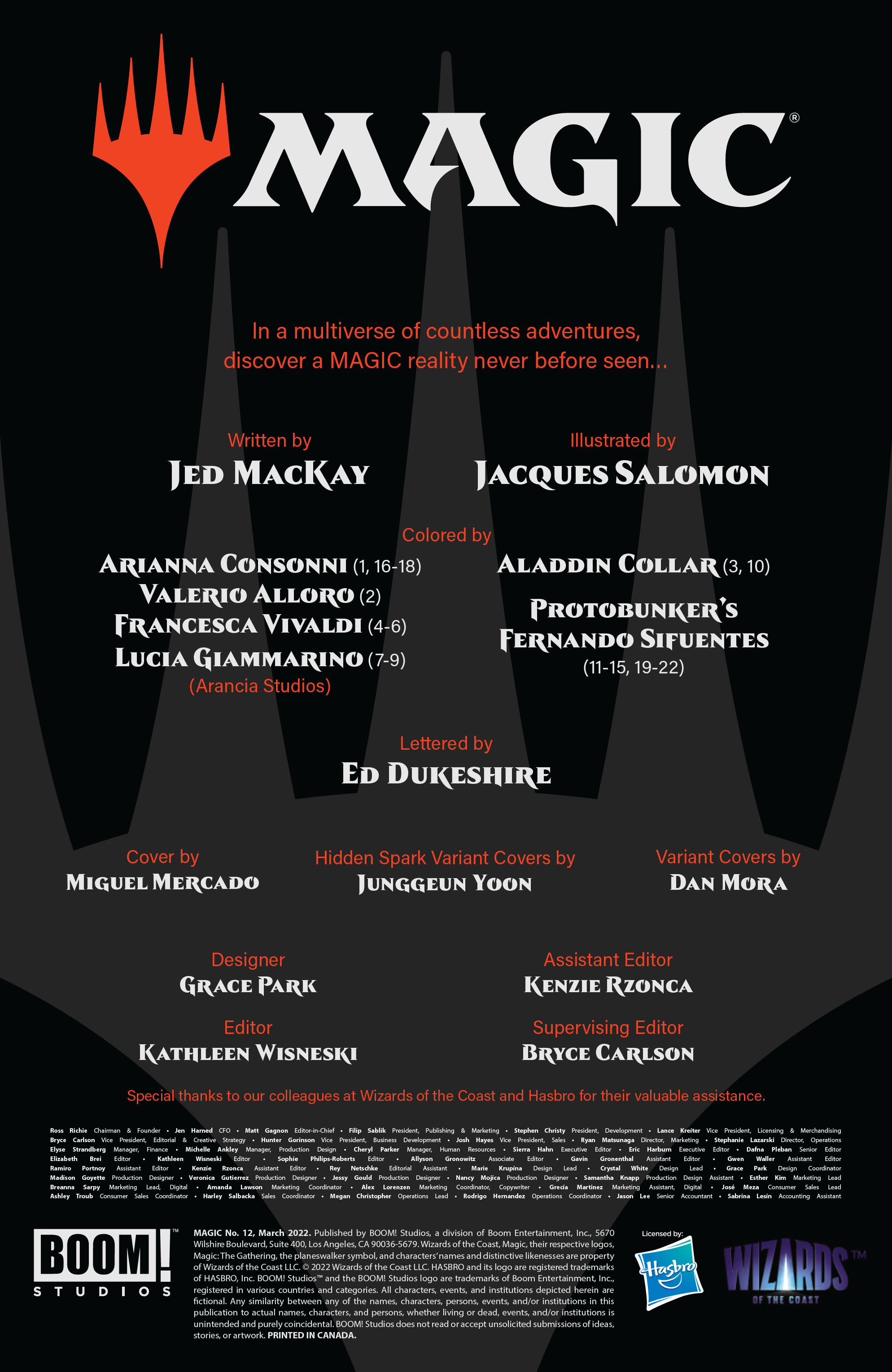 Read online Magic (2021) comic -  Issue #12 - 2