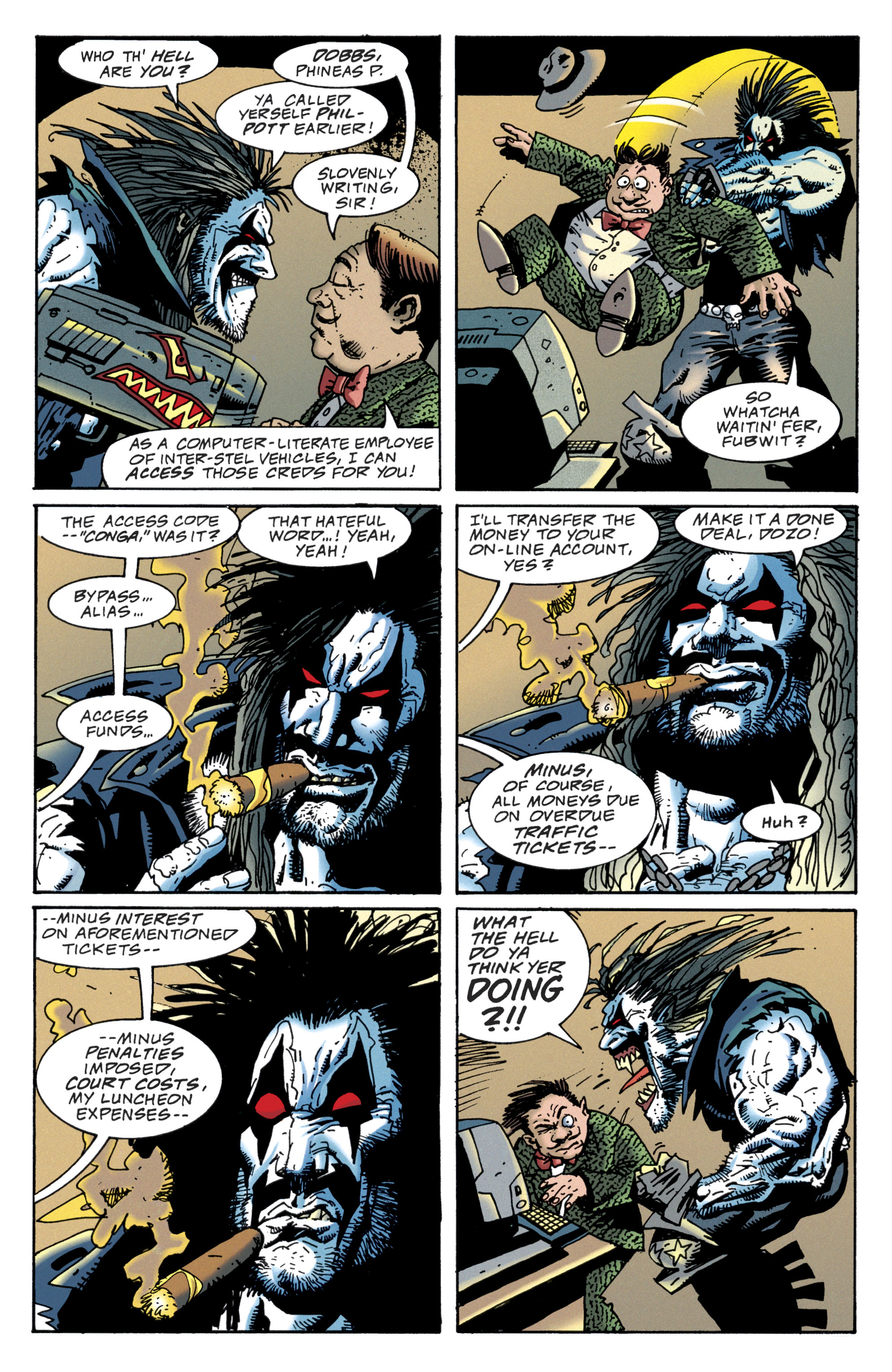 Read online Lobo by Keith Giffen & Alan Grant comic -  Issue # TPB 2 (Part 2) - 93