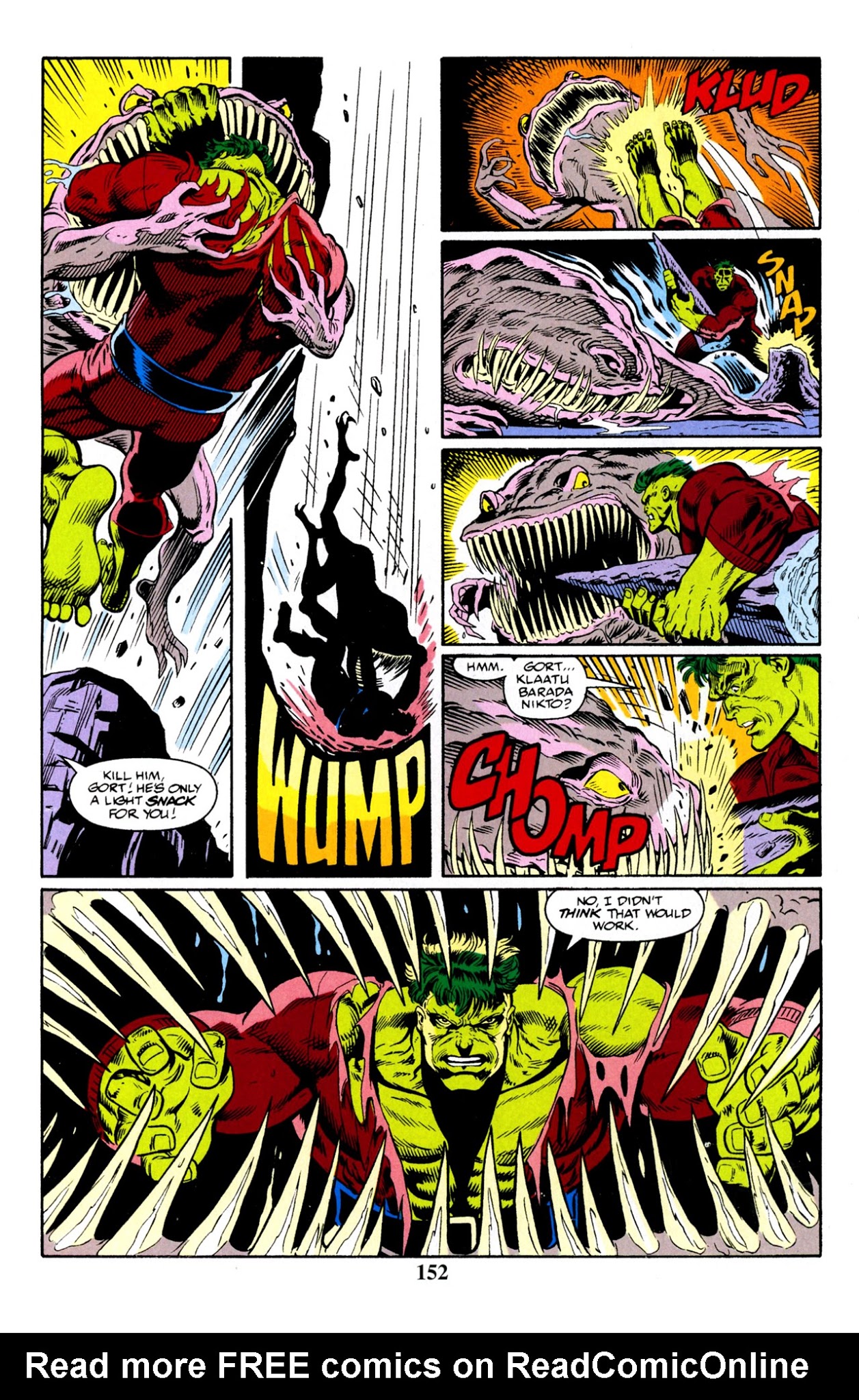 Read online Hulk Visionaries: Peter David comic -  Issue # TPB 7 - 151