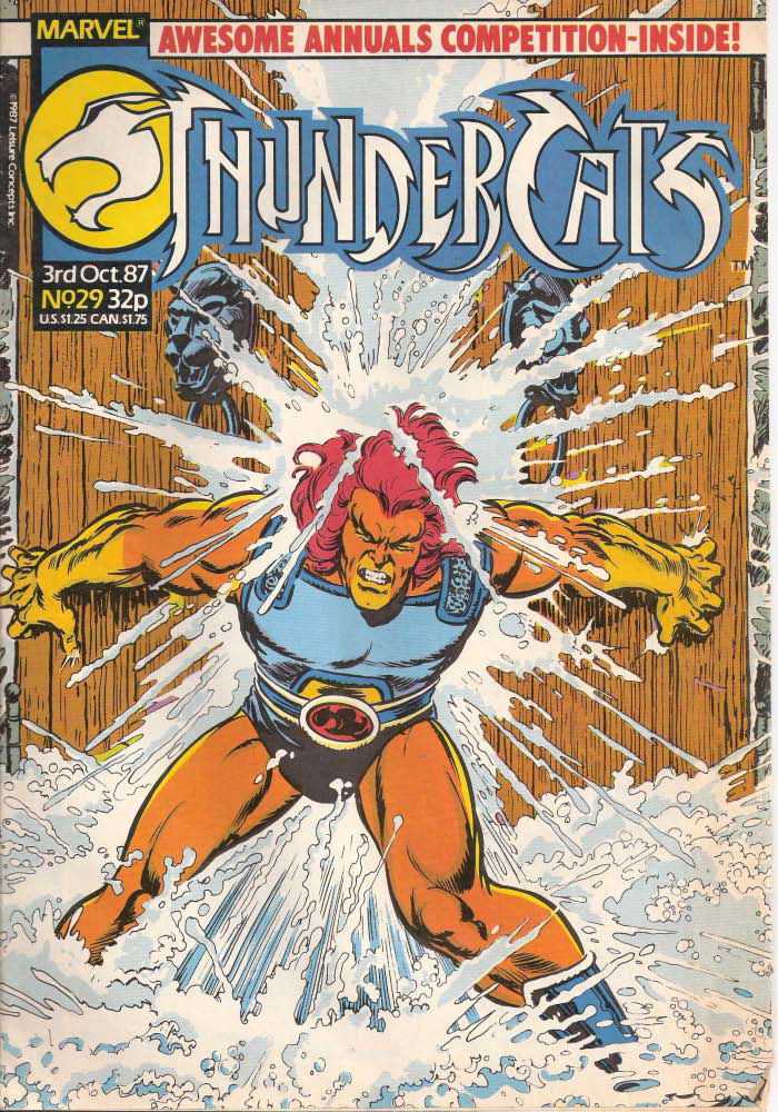 Read online ThunderCats (1987) comic -  Issue #29 - 1