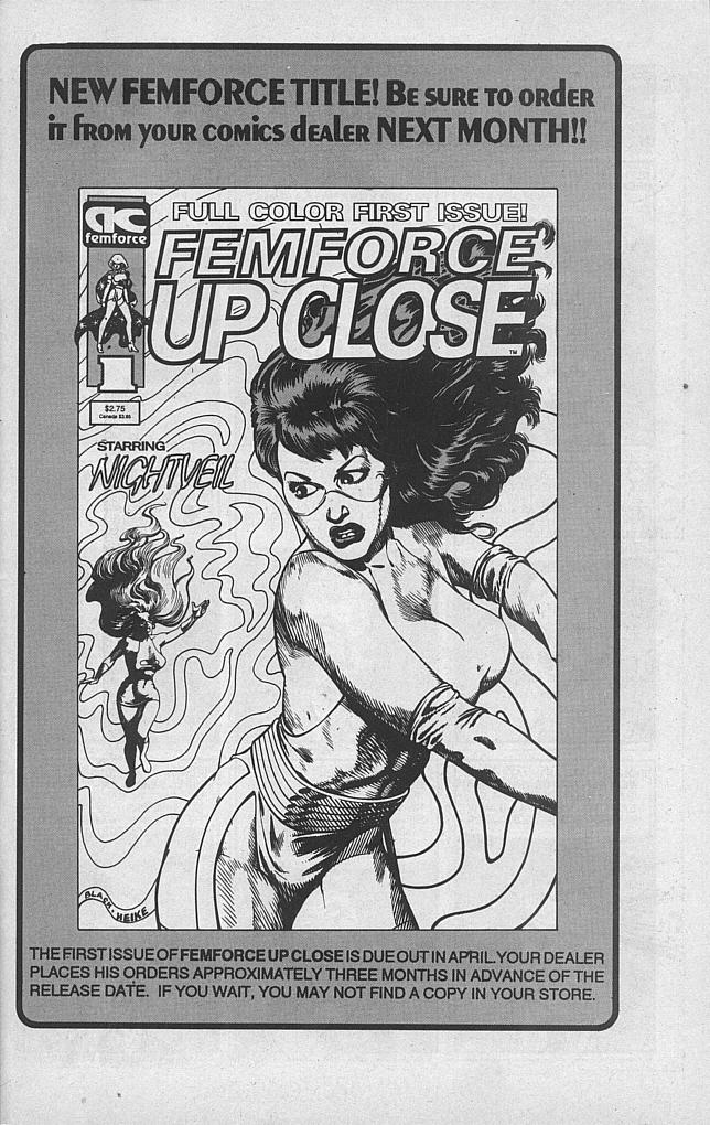 Read online Femforce comic -  Issue #46 - 38