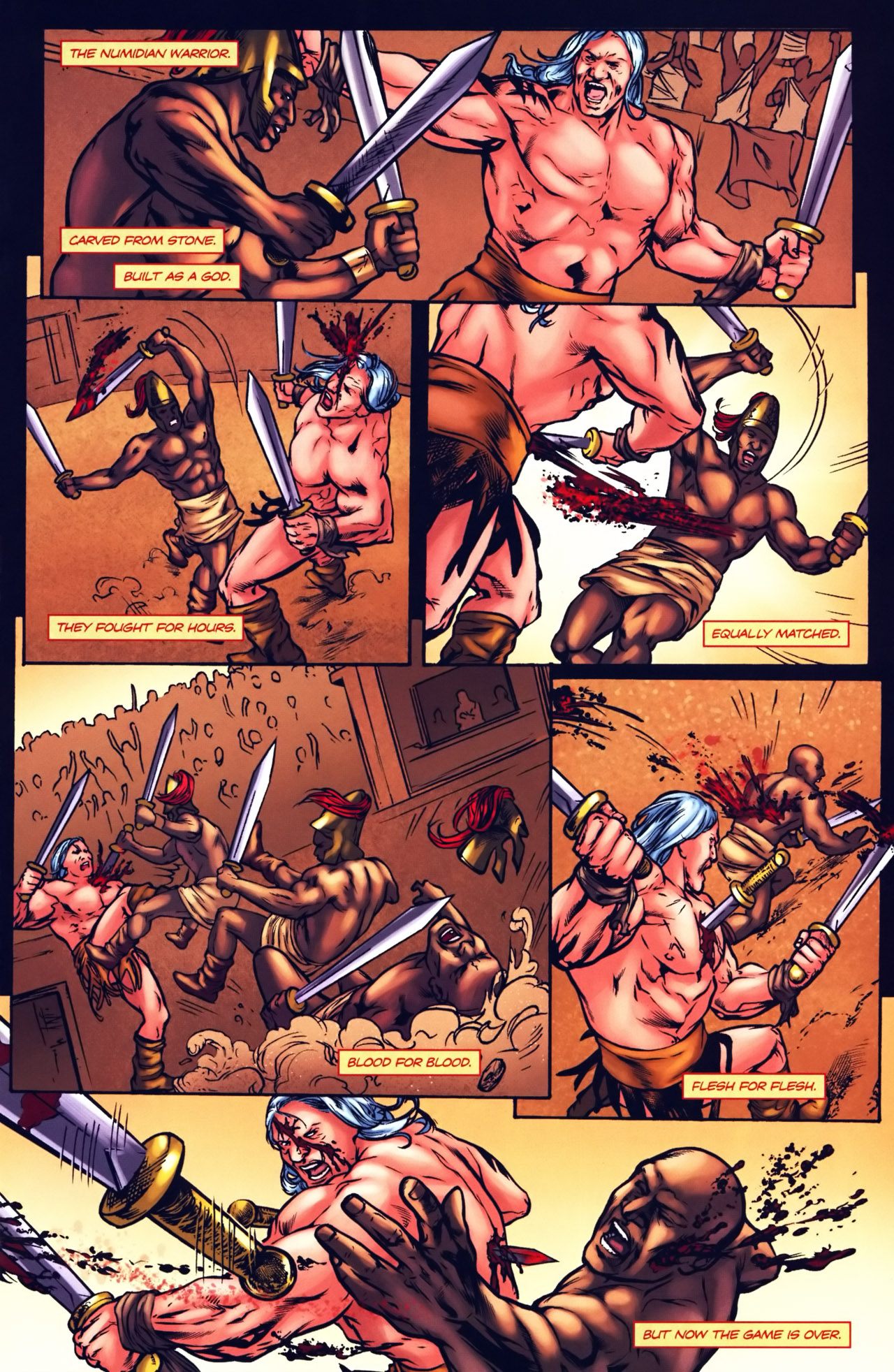 Read online Spartacus comic -  Issue #4 - 22