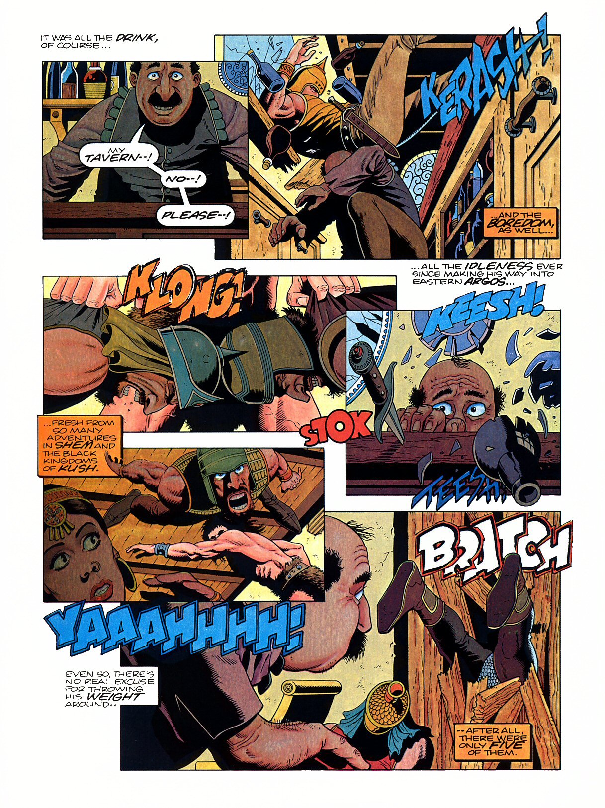 Read online Marvel Graphic Novel comic -  Issue #53 - Conan - The Skull of Set - 7