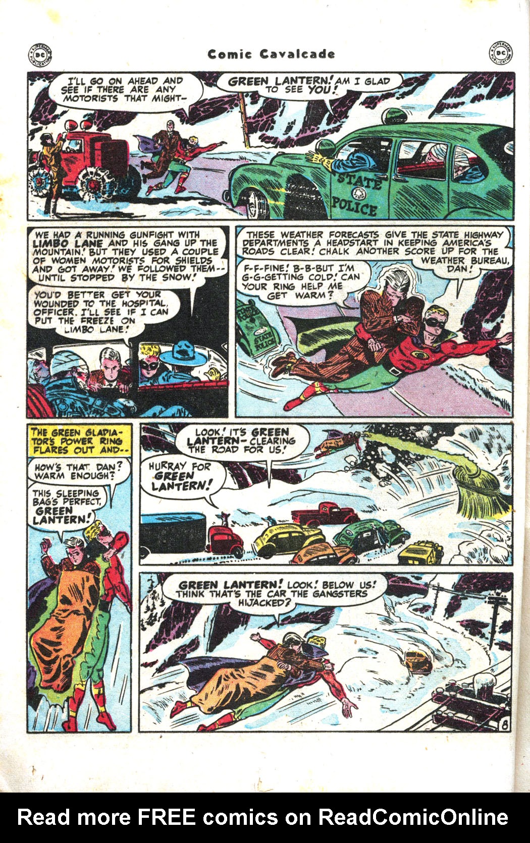 Read online Comic Cavalcade comic -  Issue #26 - 34