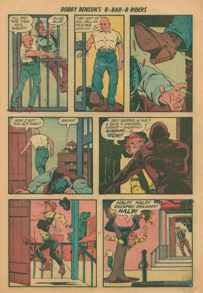 Read online Bobby Benson's B-Bar-B Riders comic -  Issue #4 - 29