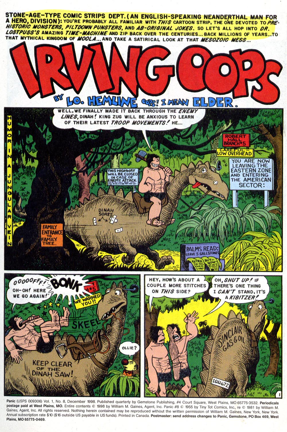 Read online Panic comic -  Issue #8 - 2