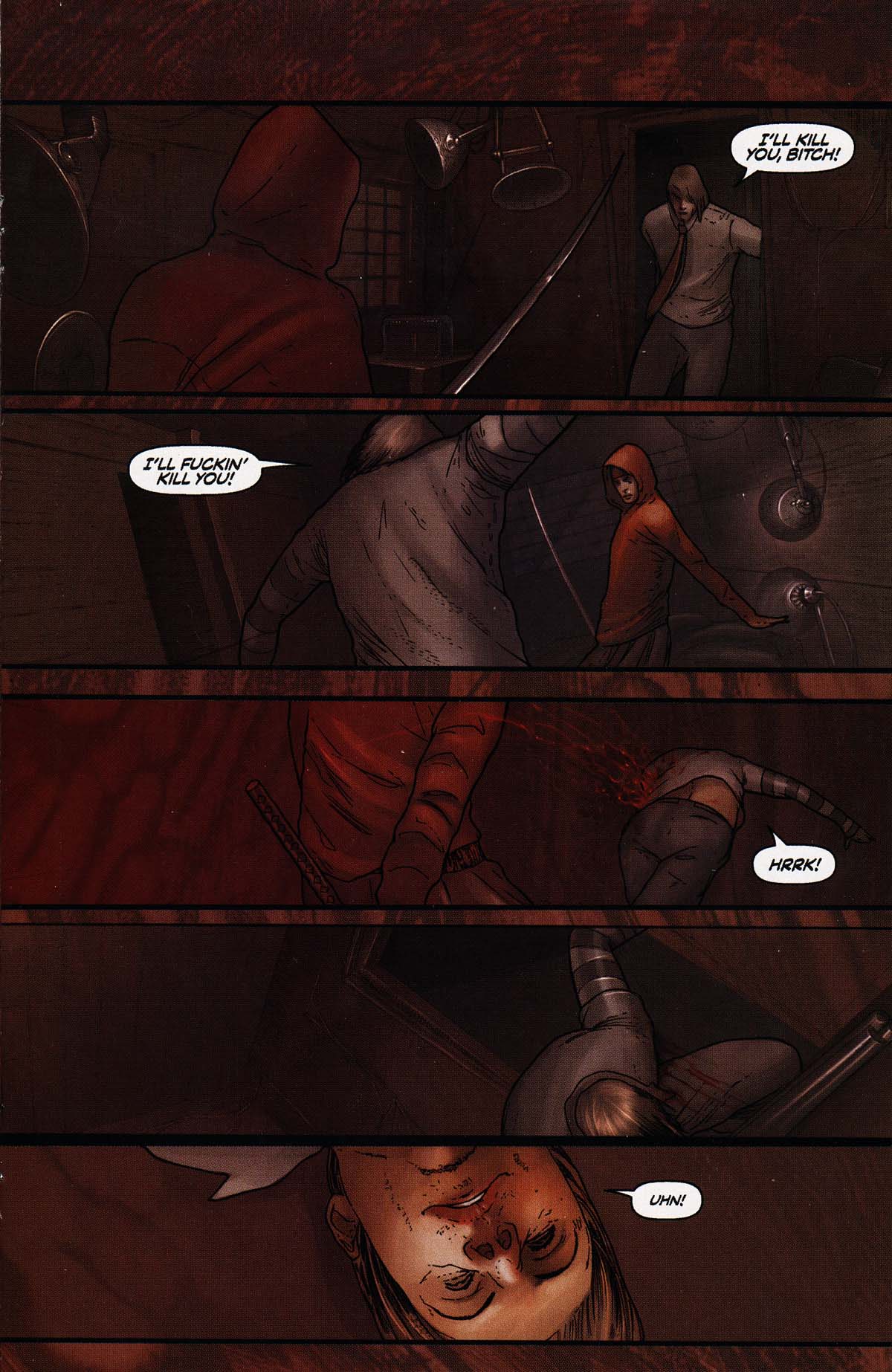 Read online Fate of the Blade comic -  Issue #5 - 17