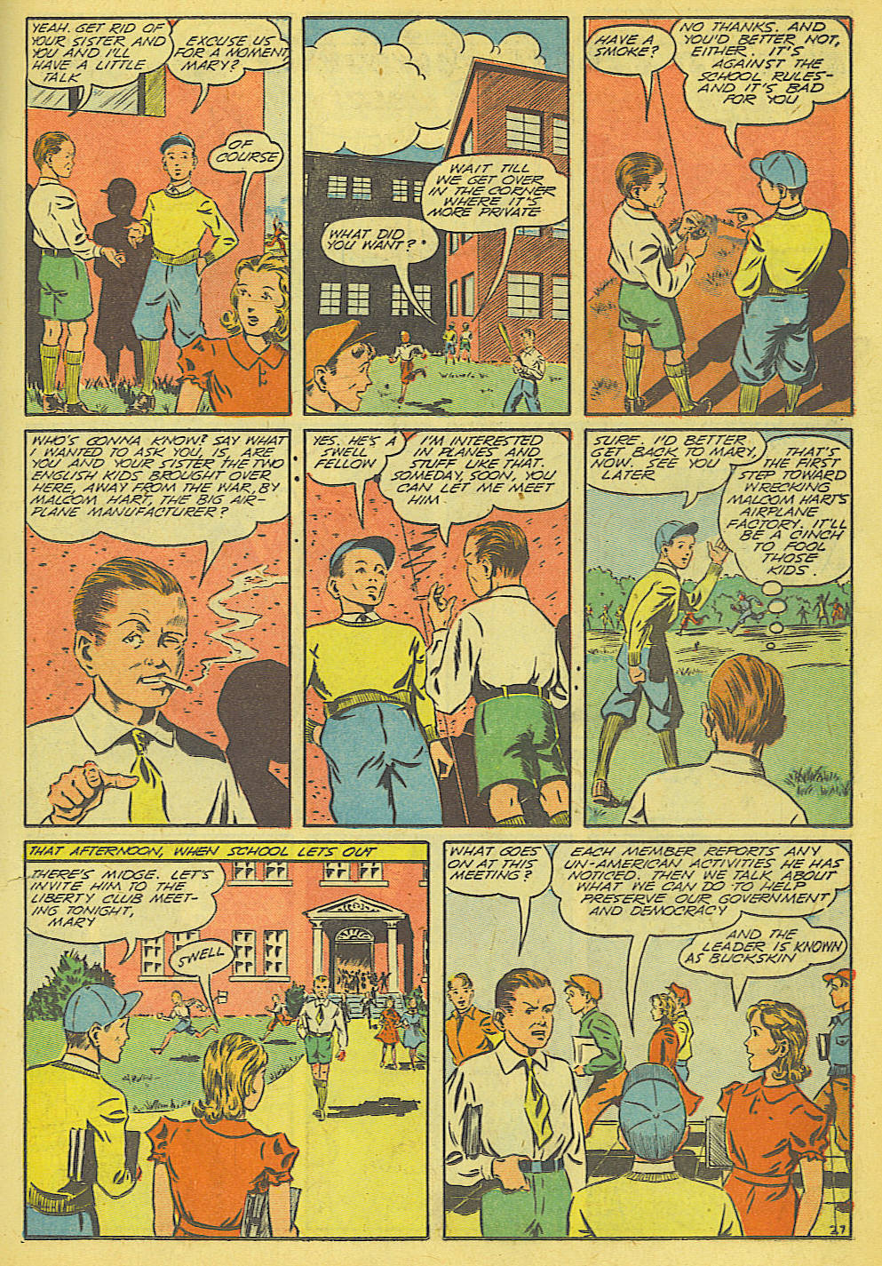 Read online Super-Mystery Comics comic -  Issue #7 - 29