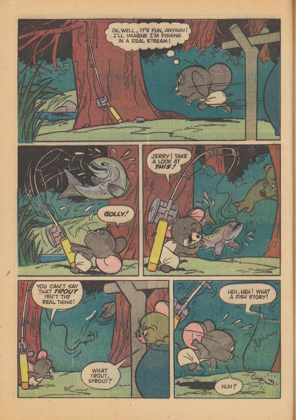 Read online Tom and Jerry's Summer Fun comic -  Issue #4 - 69