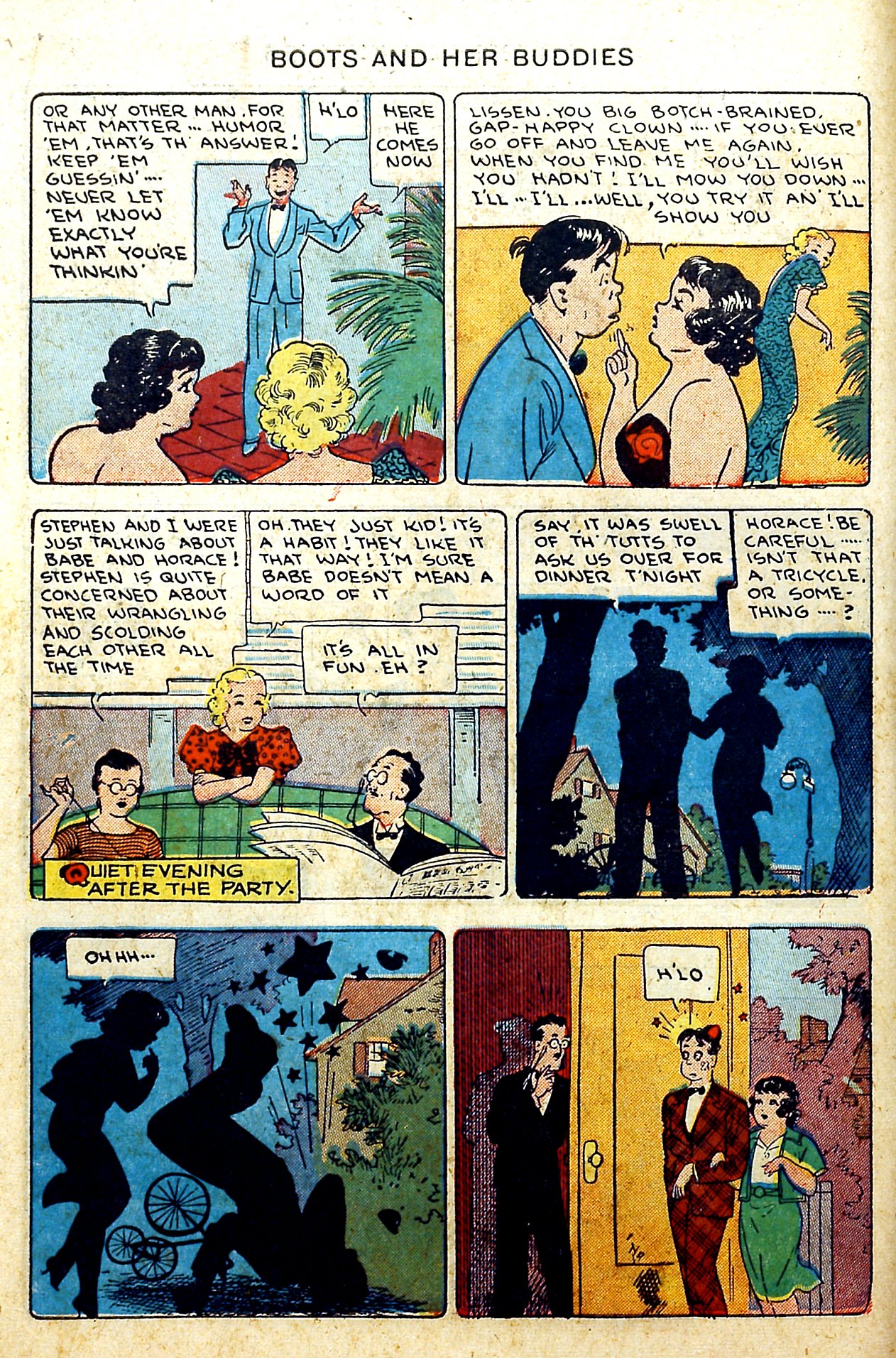 Read online Boots and Her Buddies (1948) comic -  Issue #5 - 10