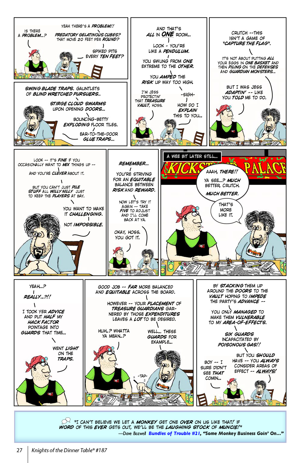 Read online Knights of the Dinner Table comic -  Issue #187 - 29