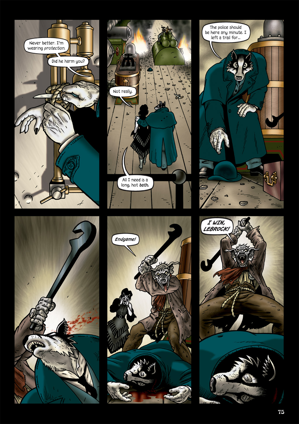 Read online Grandville comic -  Issue # Vol. 2 Mon Amour - 78