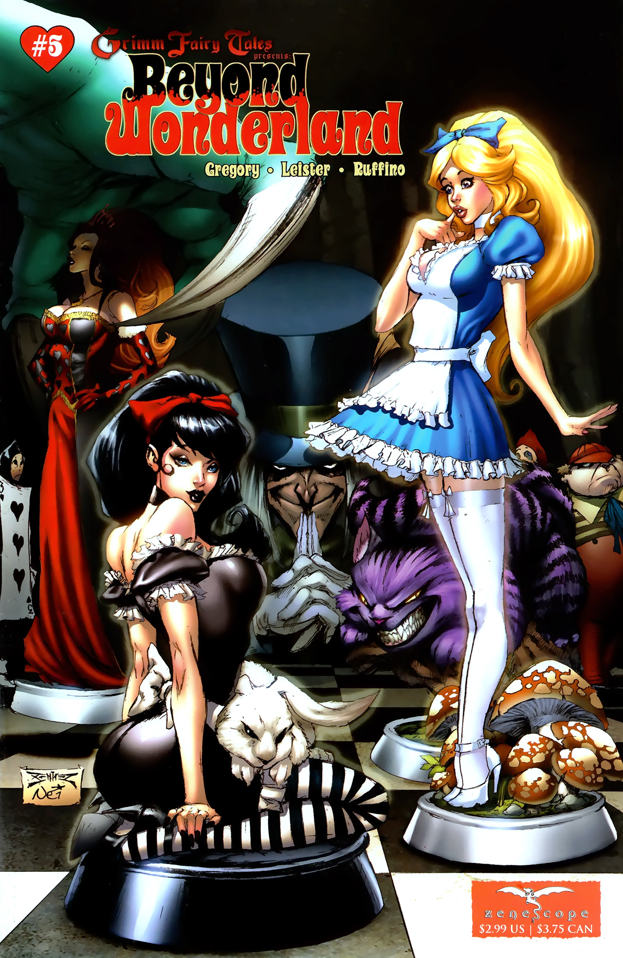 Read online Grimm Fairy Tales: Beyond Wonderland comic -  Issue #5 - 2