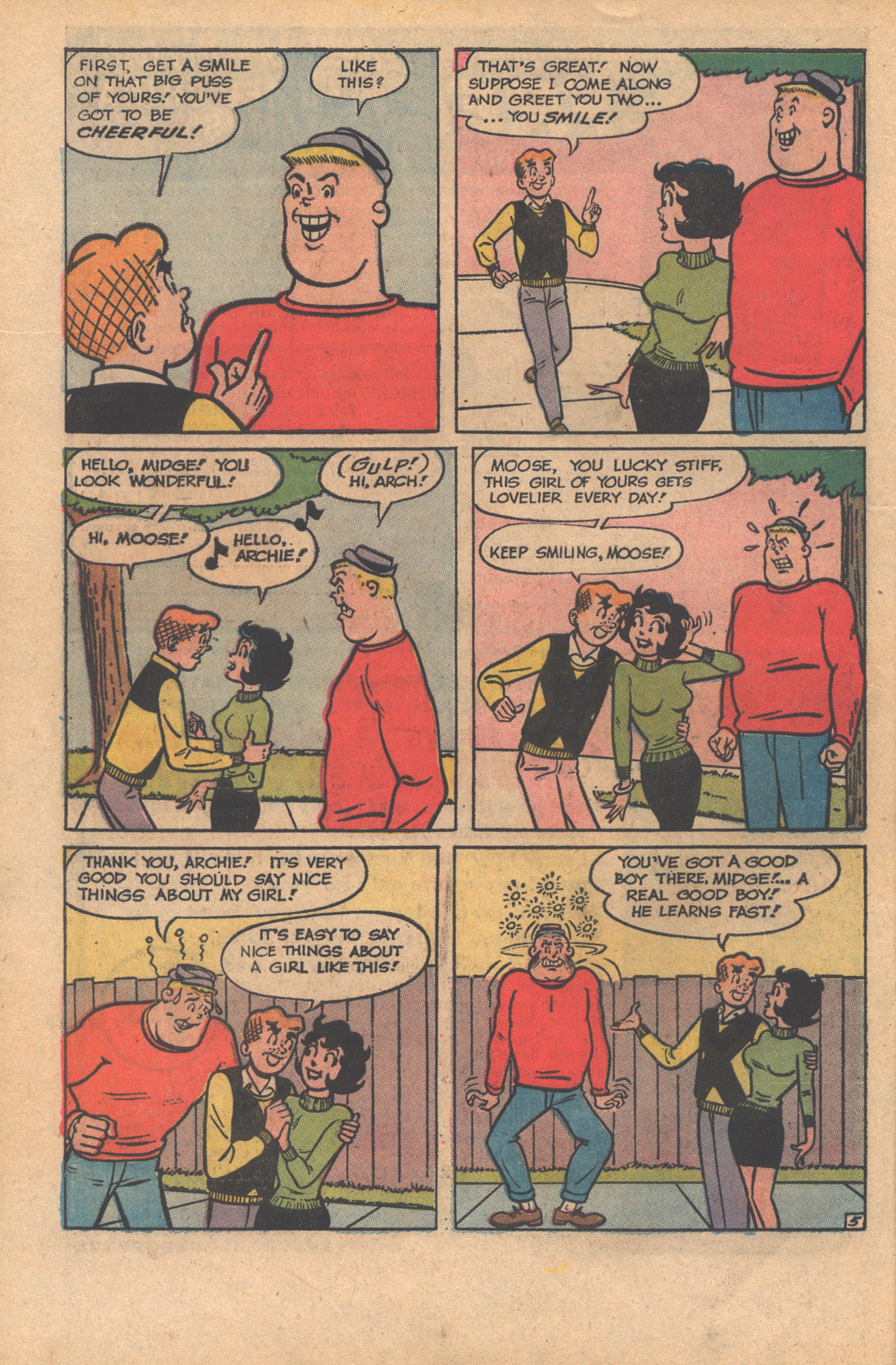 Read online Archie Giant Series Magazine comic -  Issue #208 - 34