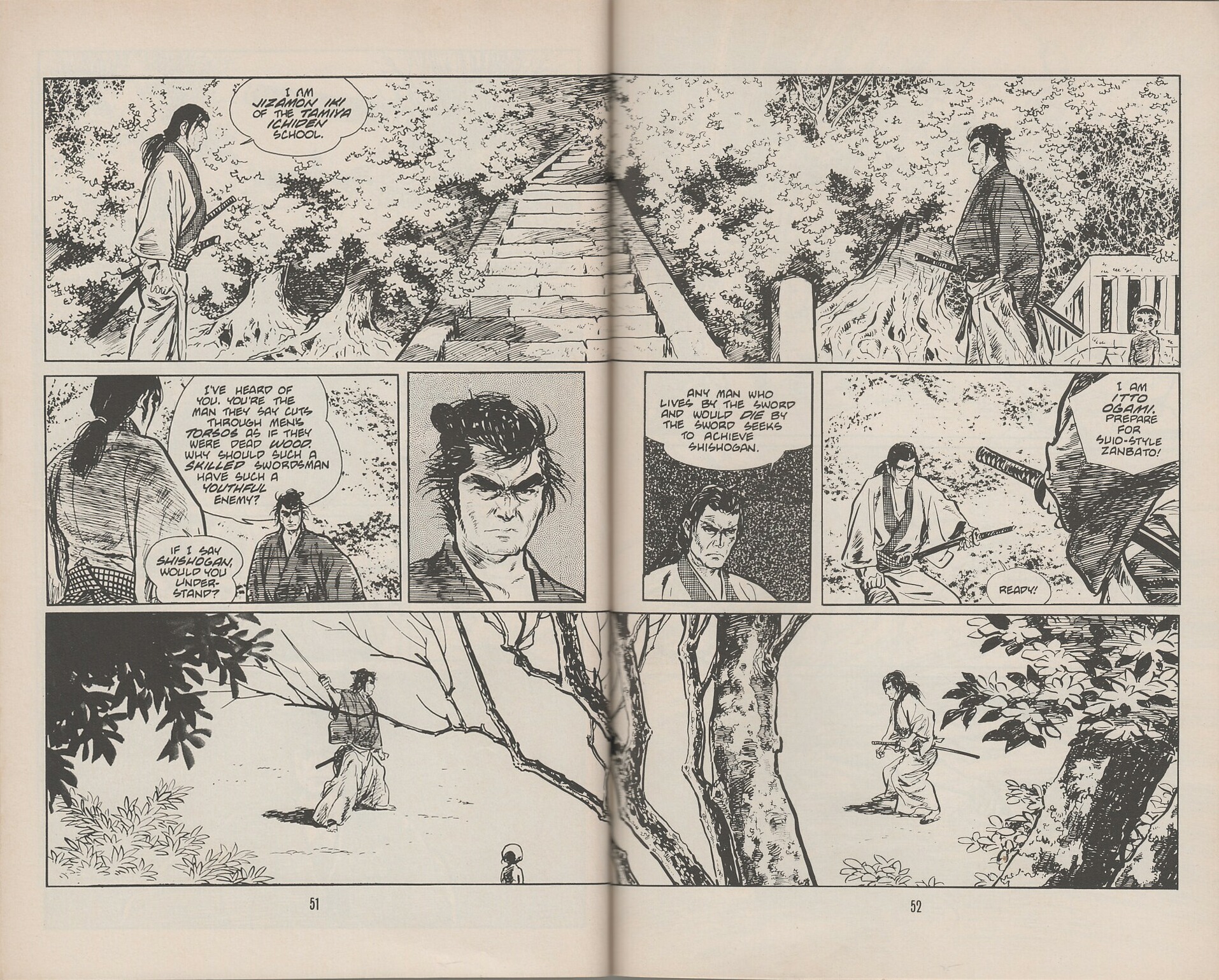 Read online Lone Wolf and Cub comic -  Issue #11 - 57