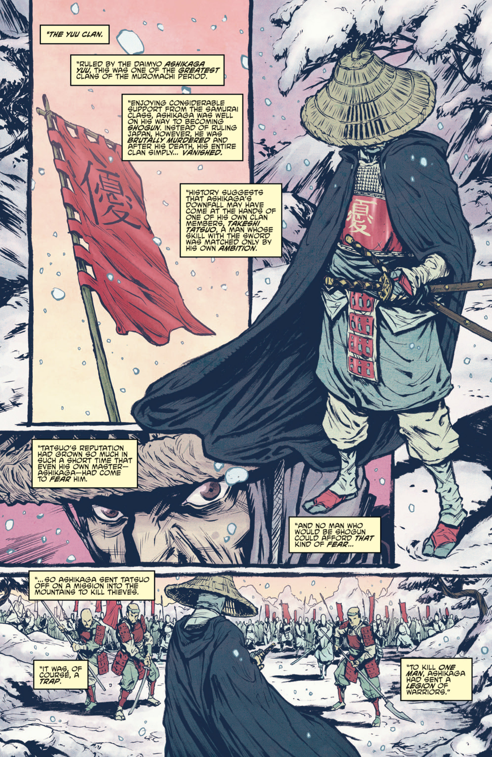 Read online Teenage Mutant Ninja Turtles: The Secret History of the Foot Clan comic -  Issue #1 - 3
