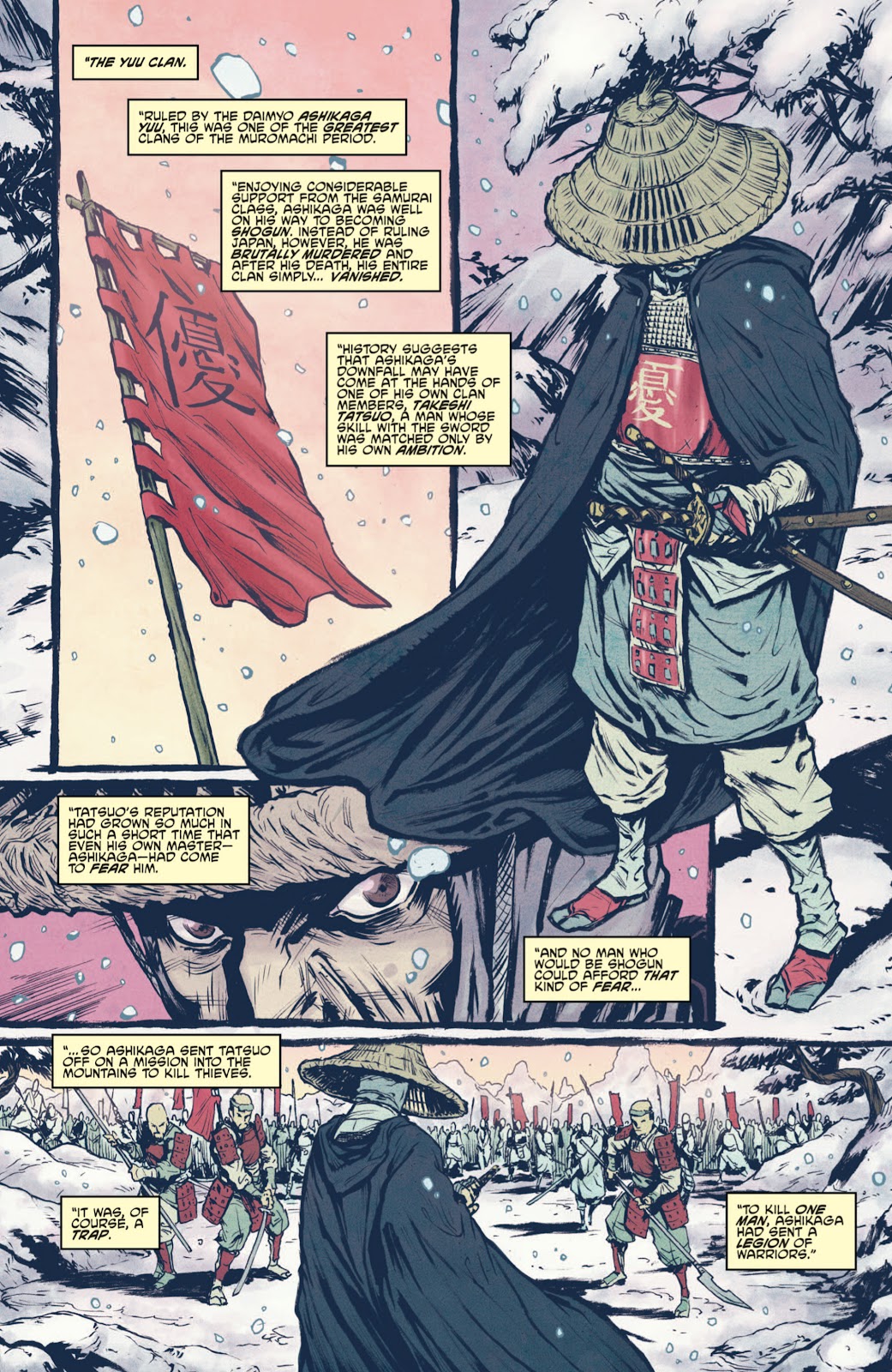 Teenage Mutant Ninja Turtles: The Secret History of the Foot Clan issue 1 - Page 3