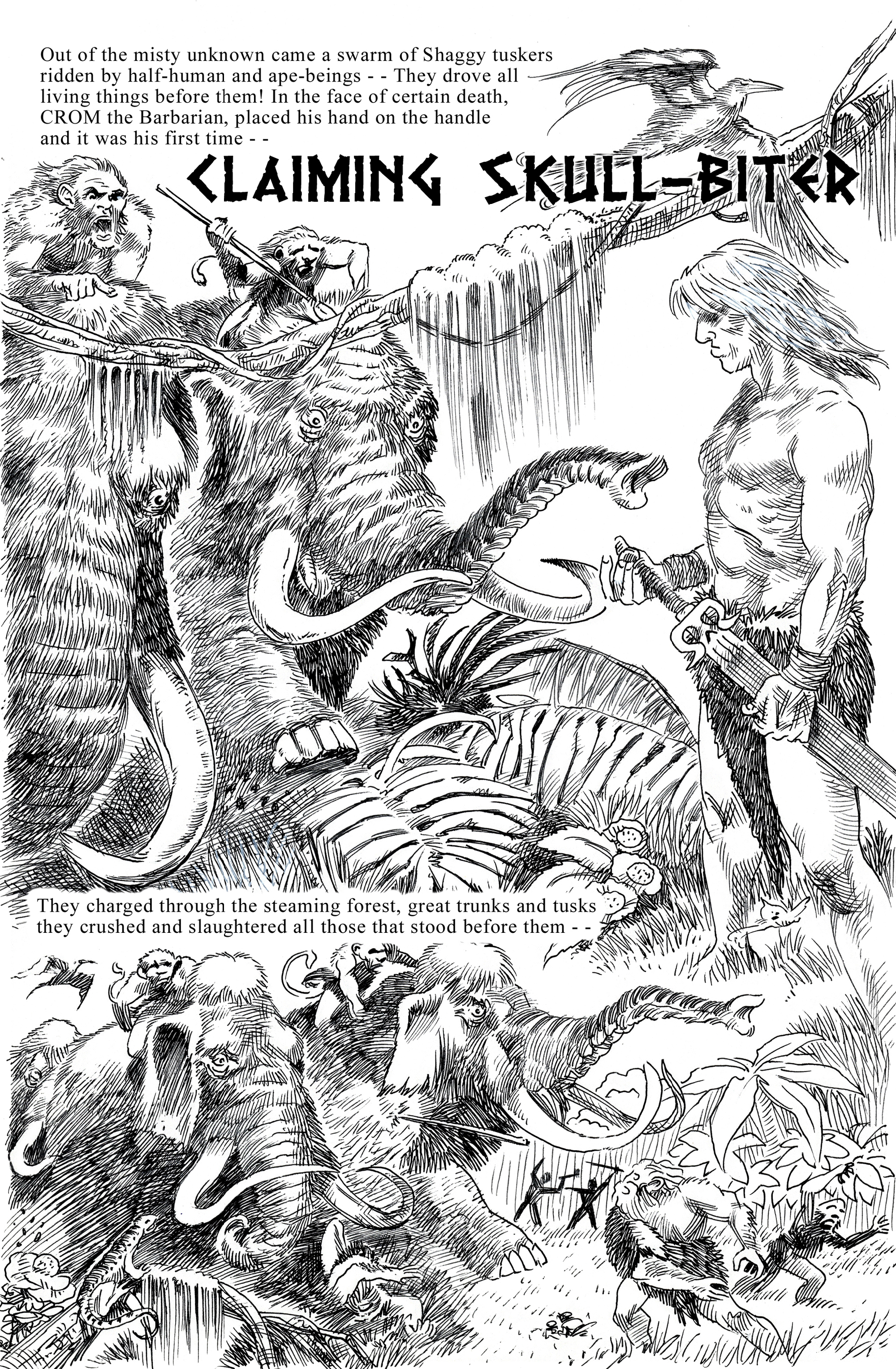 Read online Crom the Barbarian Collection comic -  Issue #2 - 3