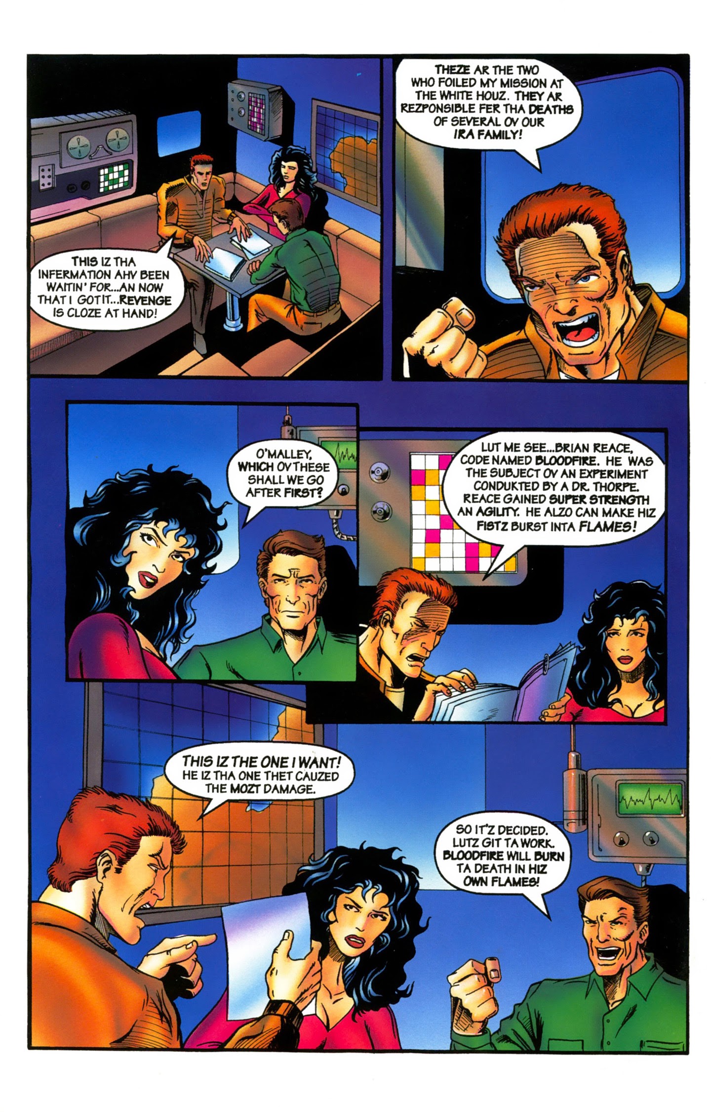 Read online Bloodfire comic -  Issue #11 - 12