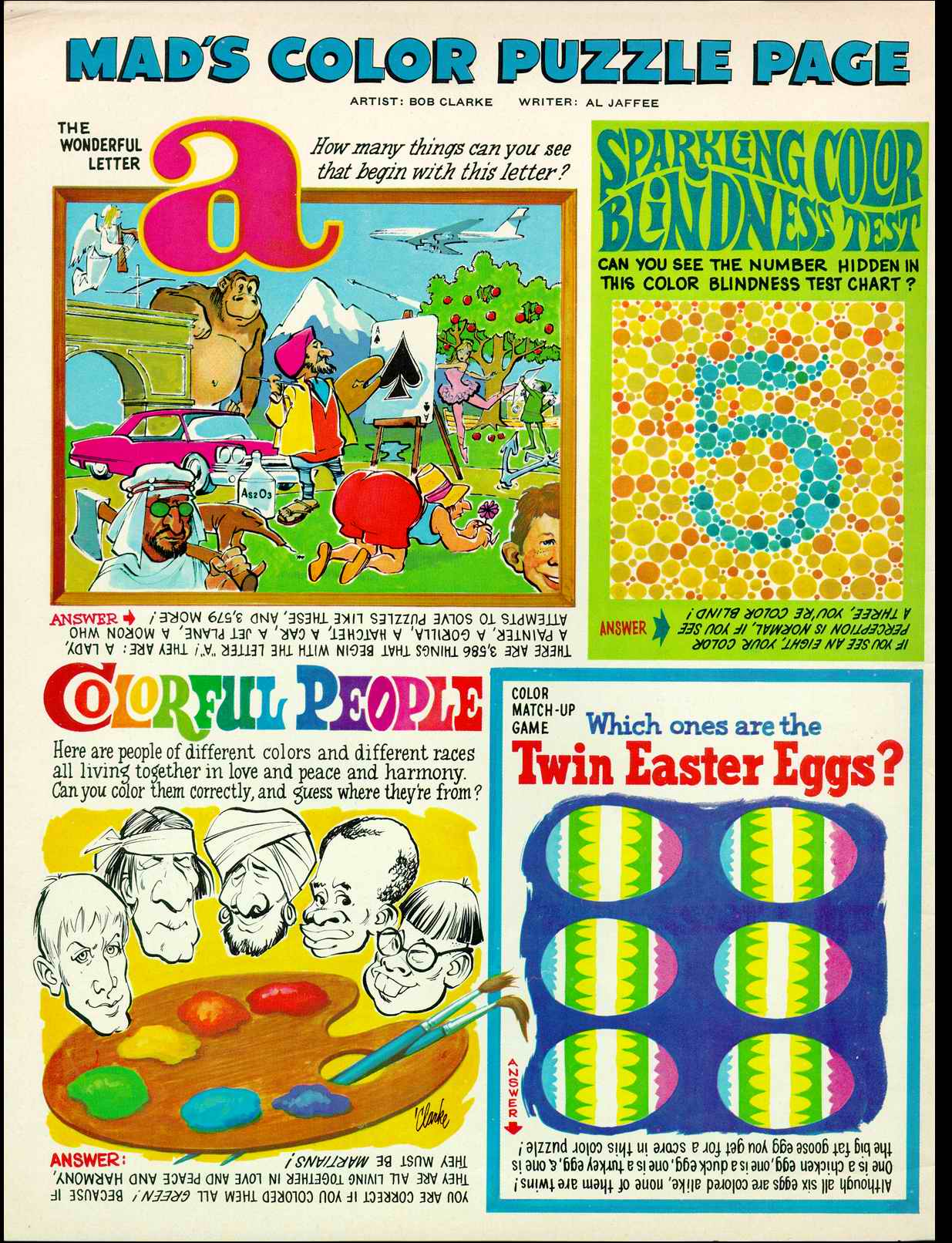 Read online MAD comic -  Issue #126 - 2