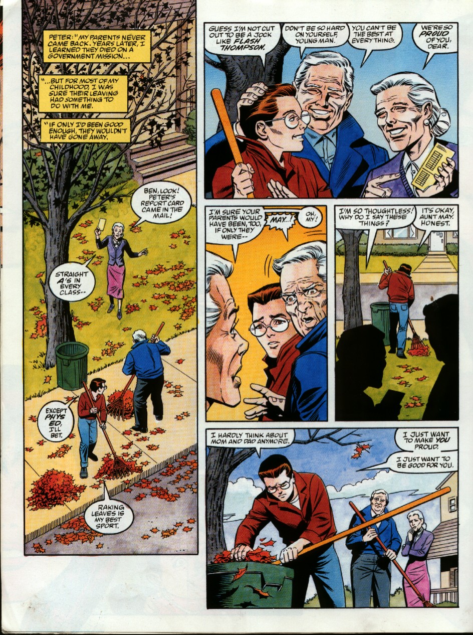 Read online Marvel Graphic Novel comic -  Issue #46 - Spider-Man - Parallel Lives - 4