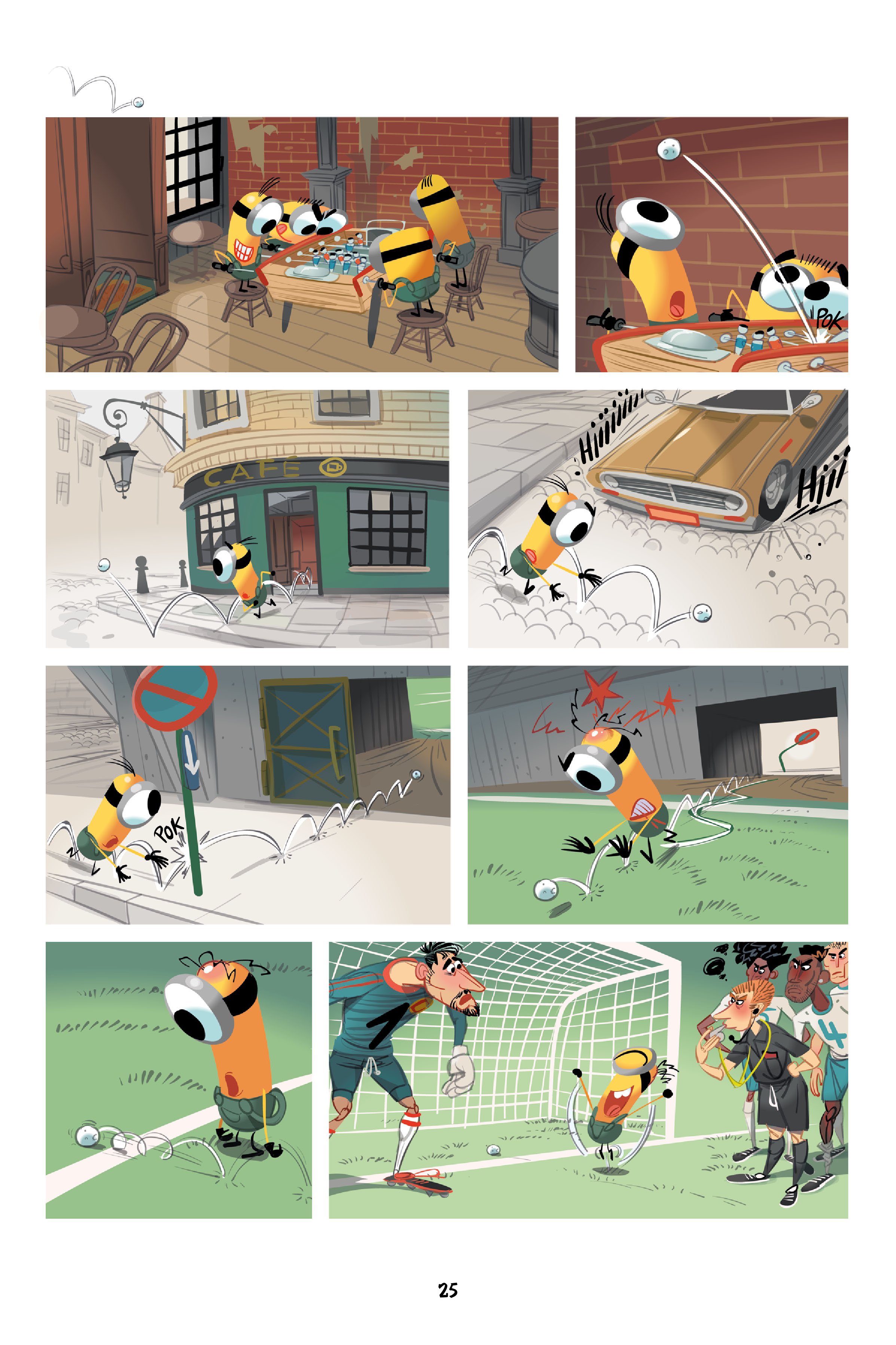 Read online Minions: Super Banana Games! comic -  Issue # Full - 25