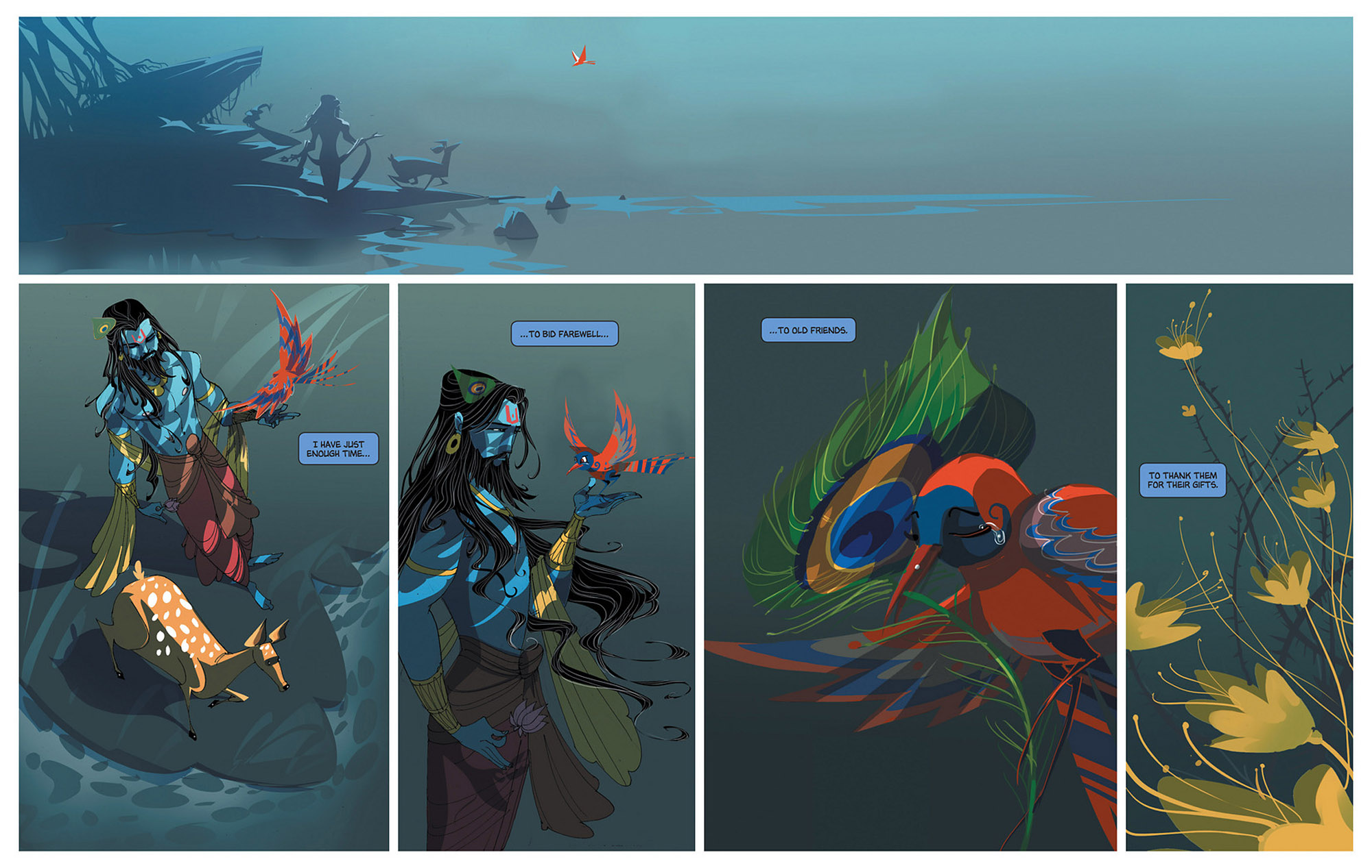 Read online Krishna: A Journey Within comic -  Issue # TPB (Part 2) - 81
