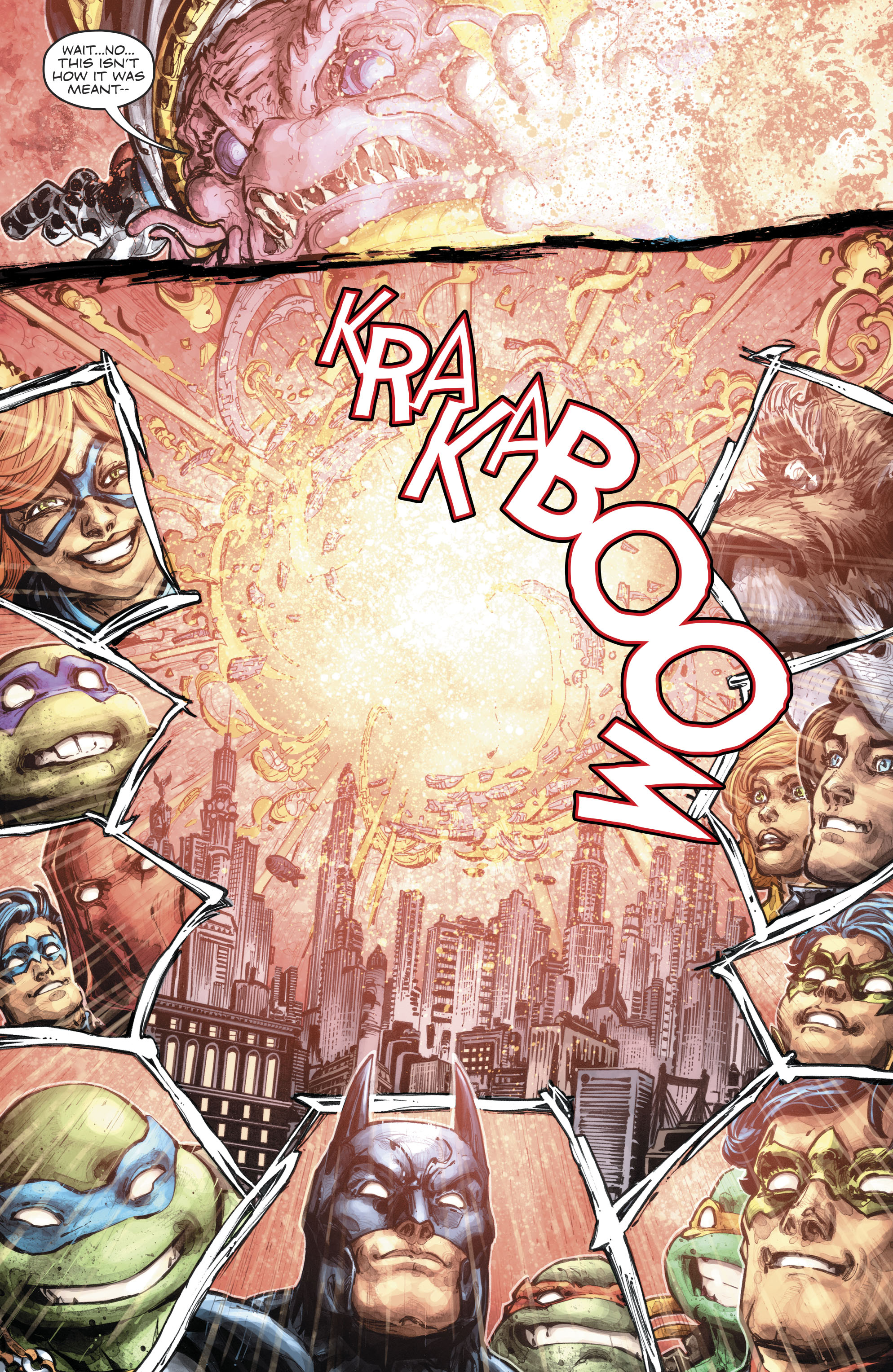 Read online Batman/Teenage Mutant Ninja Turtles III comic -  Issue #6 - 19