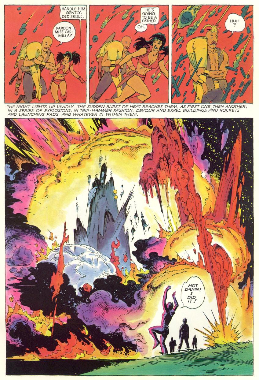 Read online Marvel Graphic Novel comic -  Issue #7 - Killraven - Warrior of the Worlds - 63